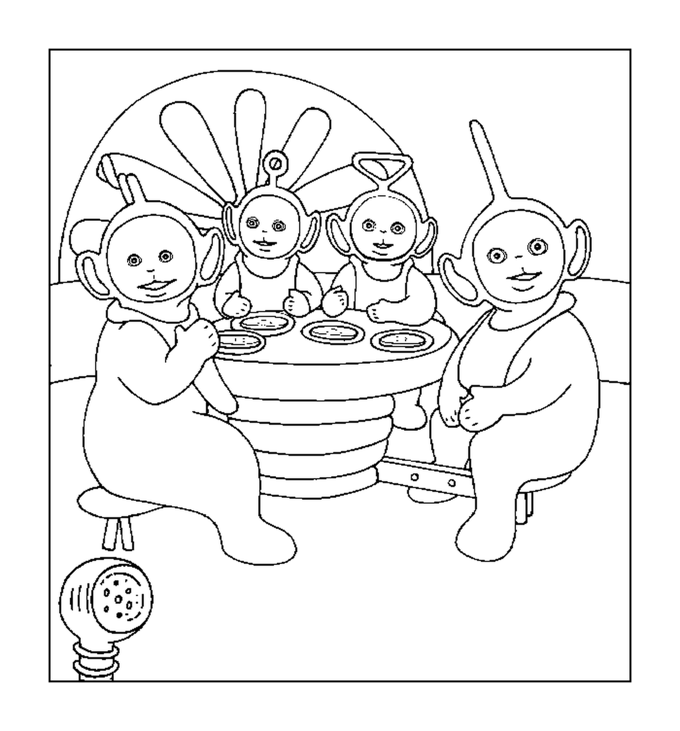 coloriage Telettubies 016