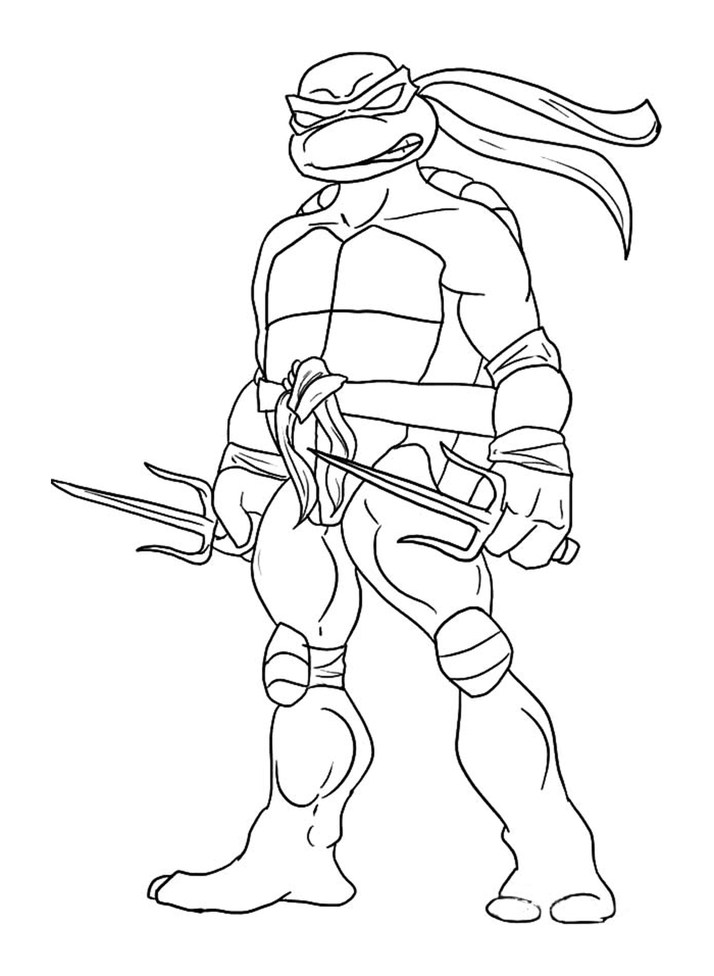 coloriage tortue ninja 85