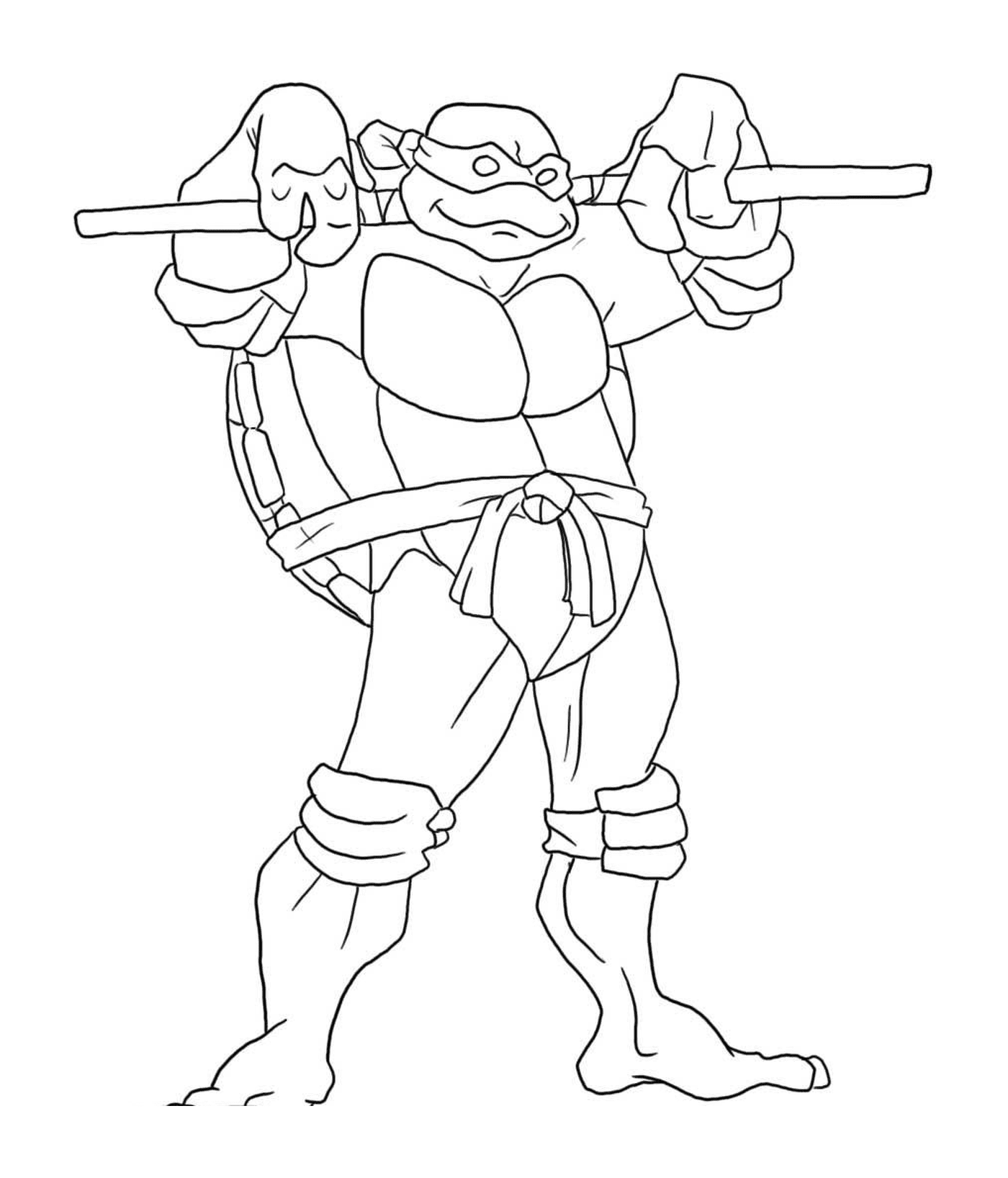 coloriage tortue ninja 188