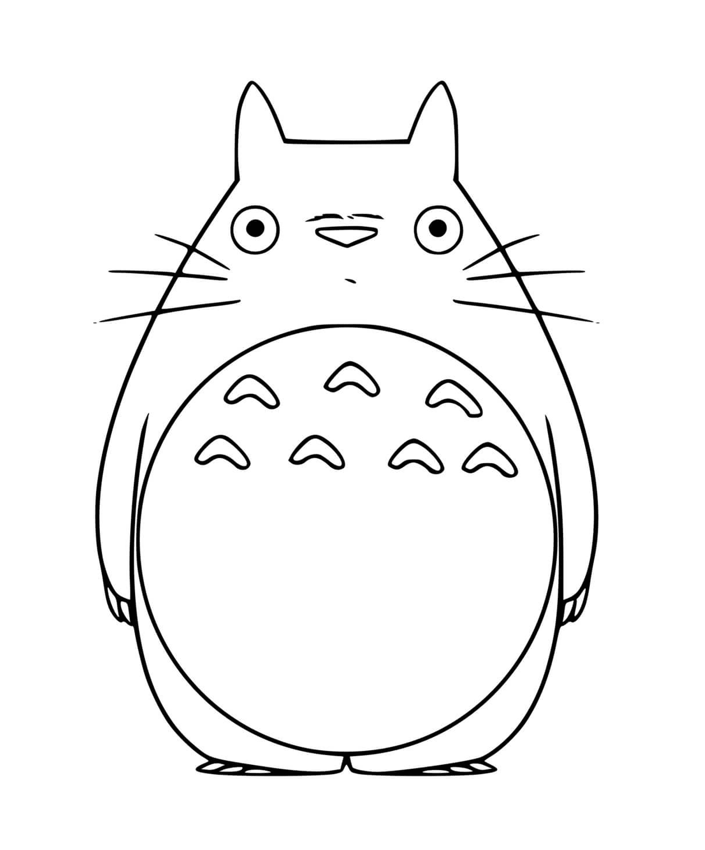 coloriage My Neighbor Totoro