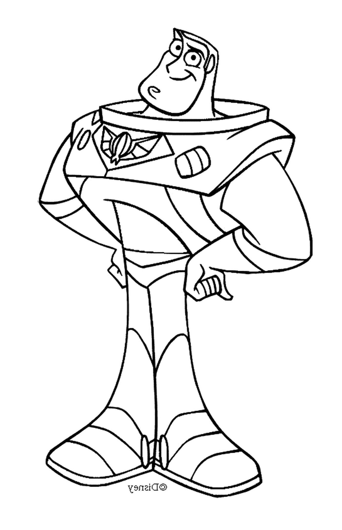 coloriage Buzz le Ranger de l espace