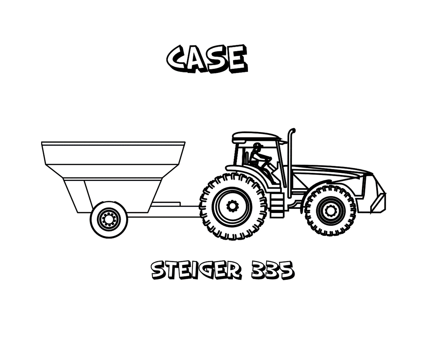 coloriage tracteur 68