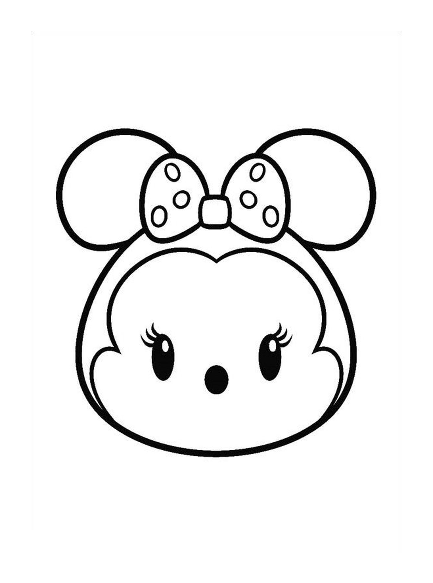 coloriage Minnie Mouse Tsum Tsum