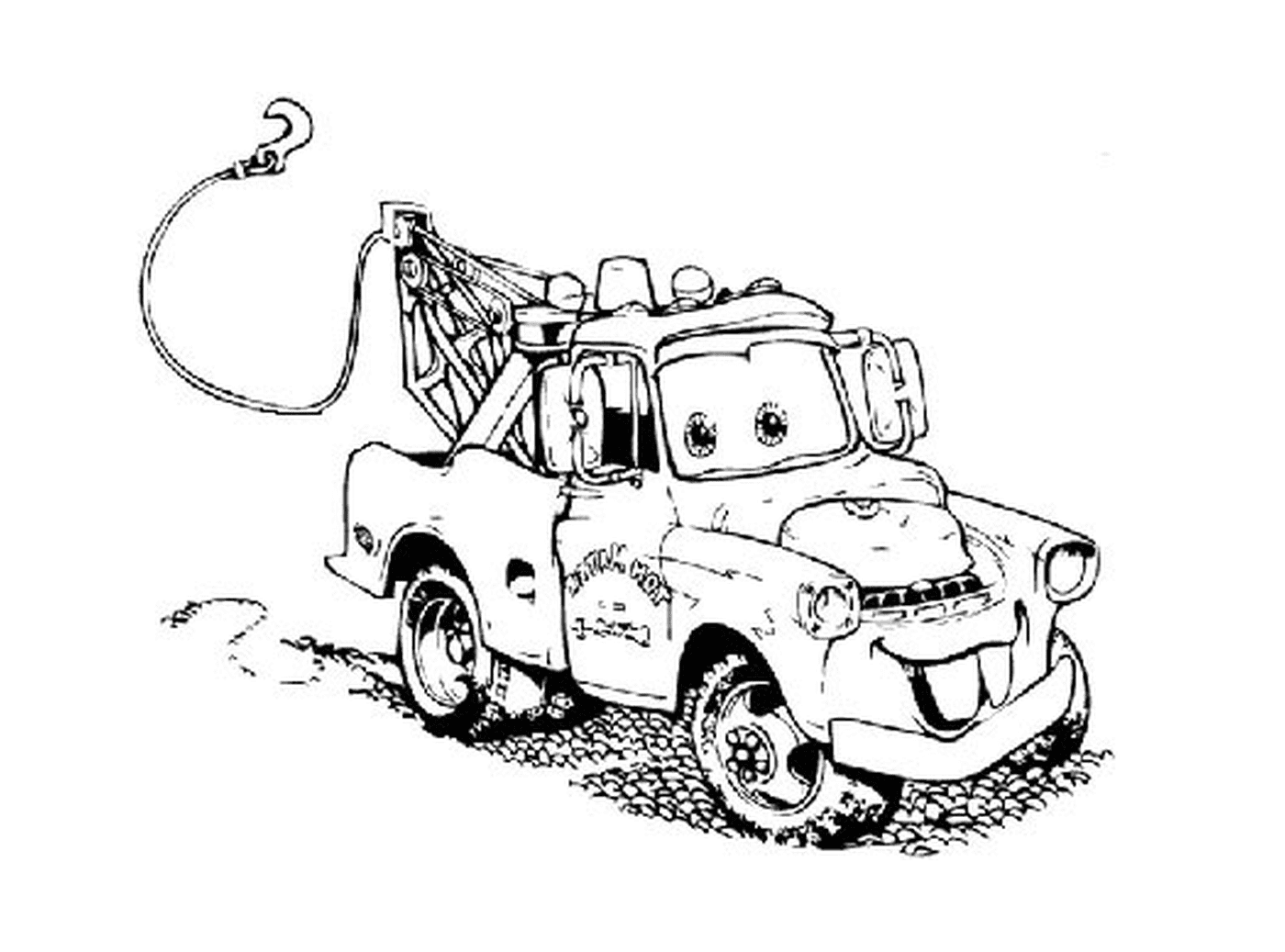 coloriage image voiture cars