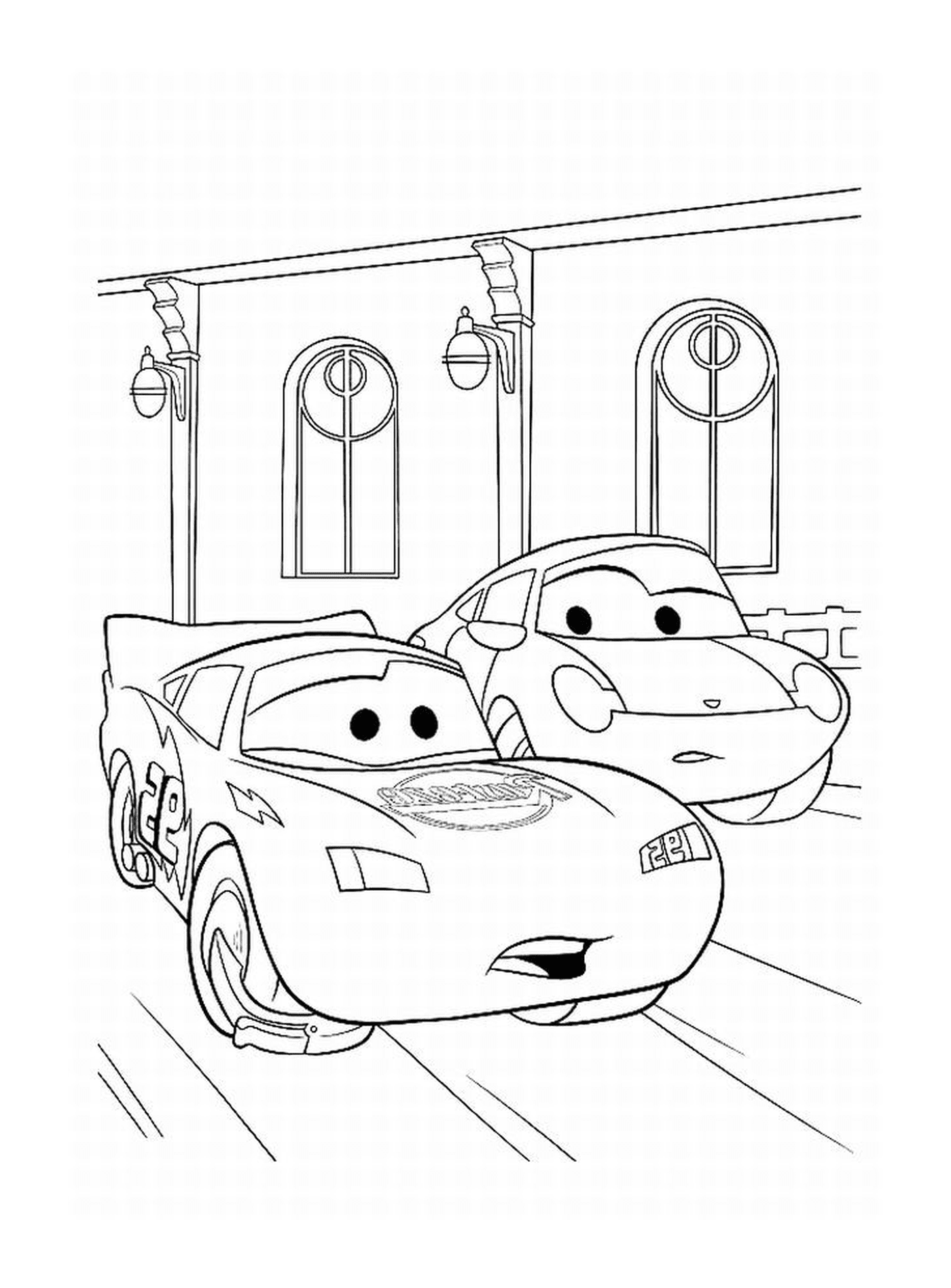 coloriage voitures cars