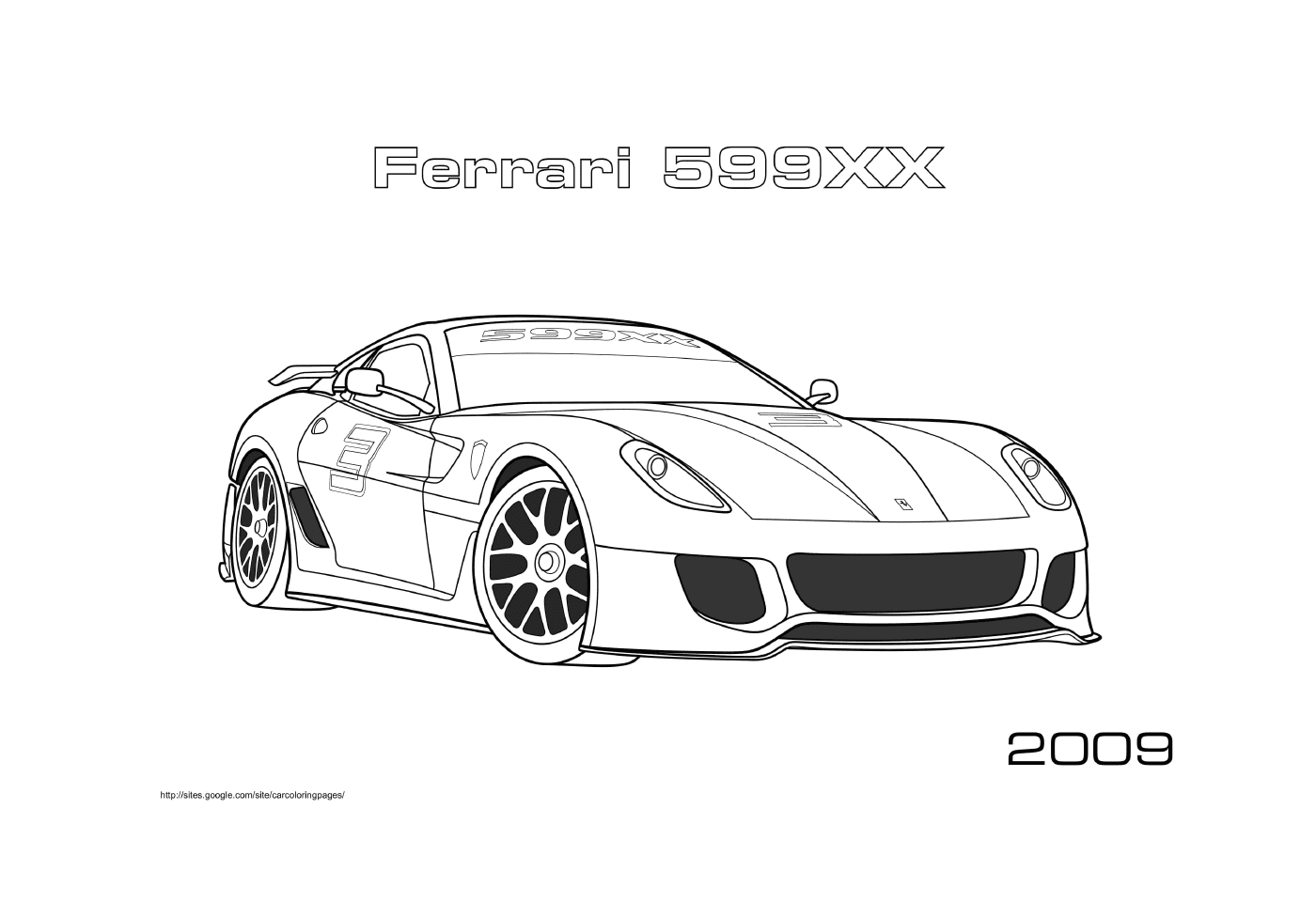 Ferrari 599xx 2009