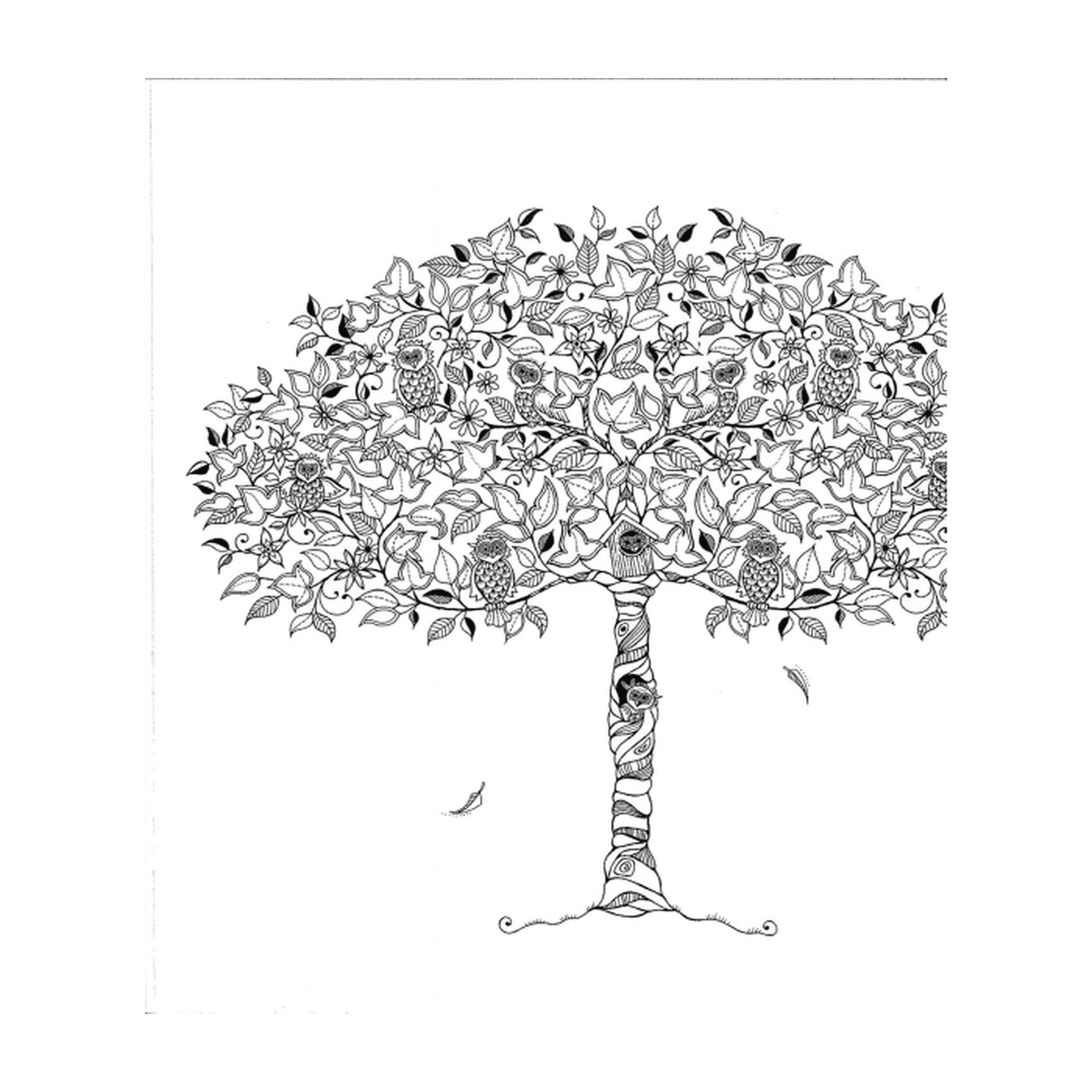   Un arbre de vie pour adultes à imprimer 