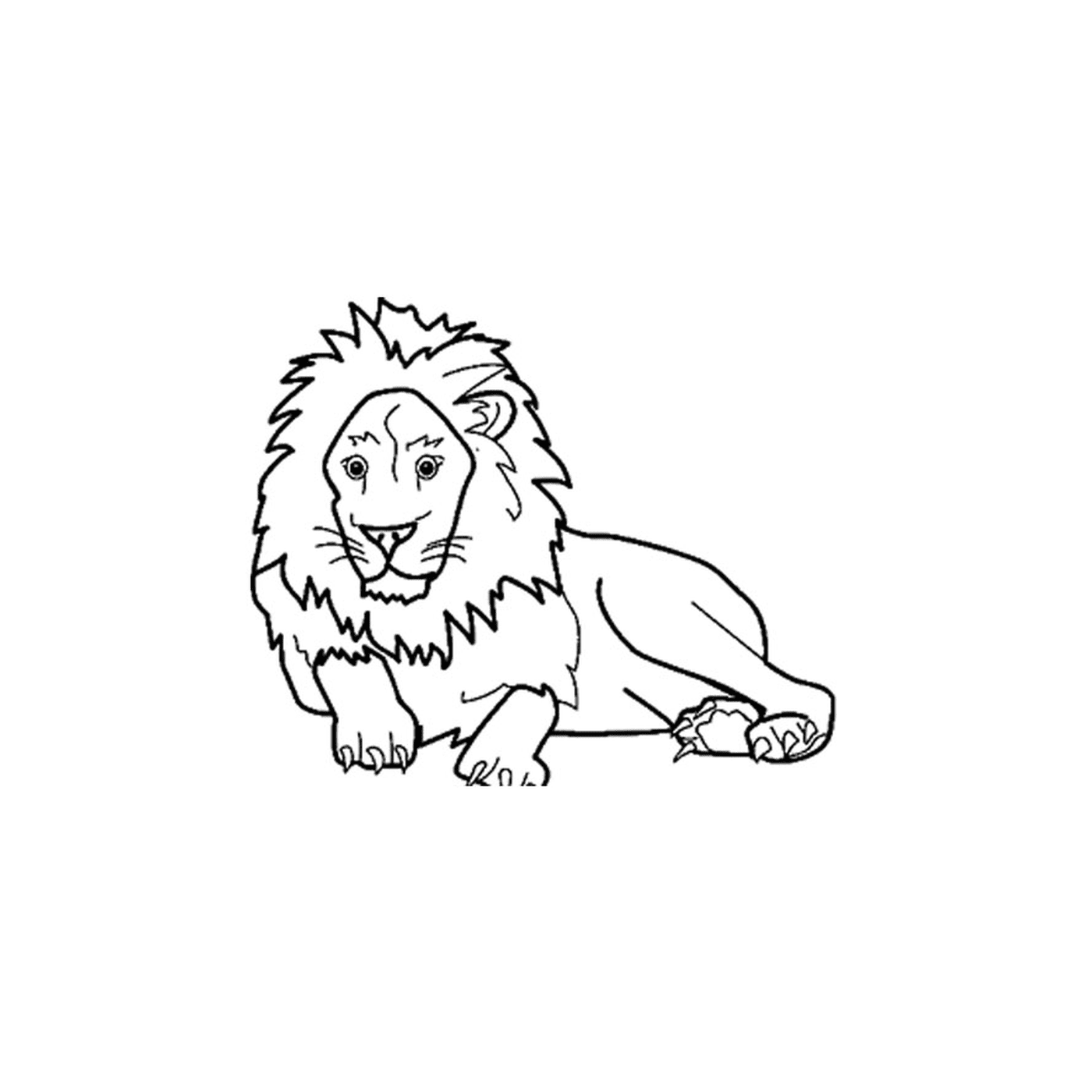   Un lion 