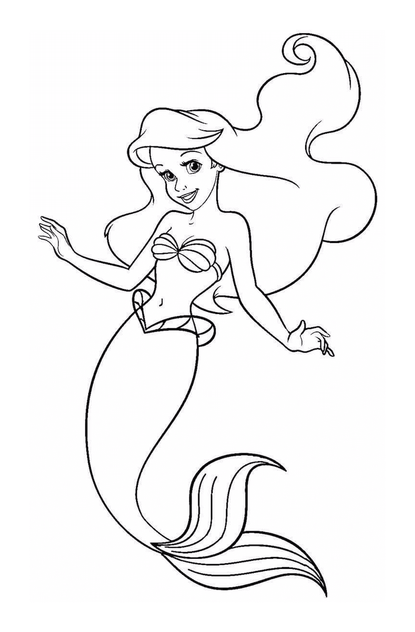   La princesse Ariel de La Petite Sirène 
