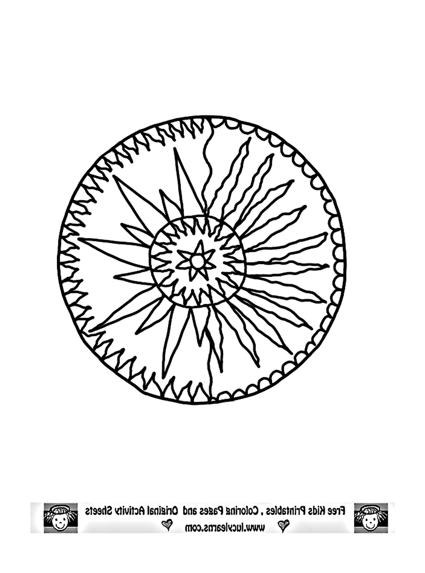   un dessin abstrait avec des cœurs et des spirales 