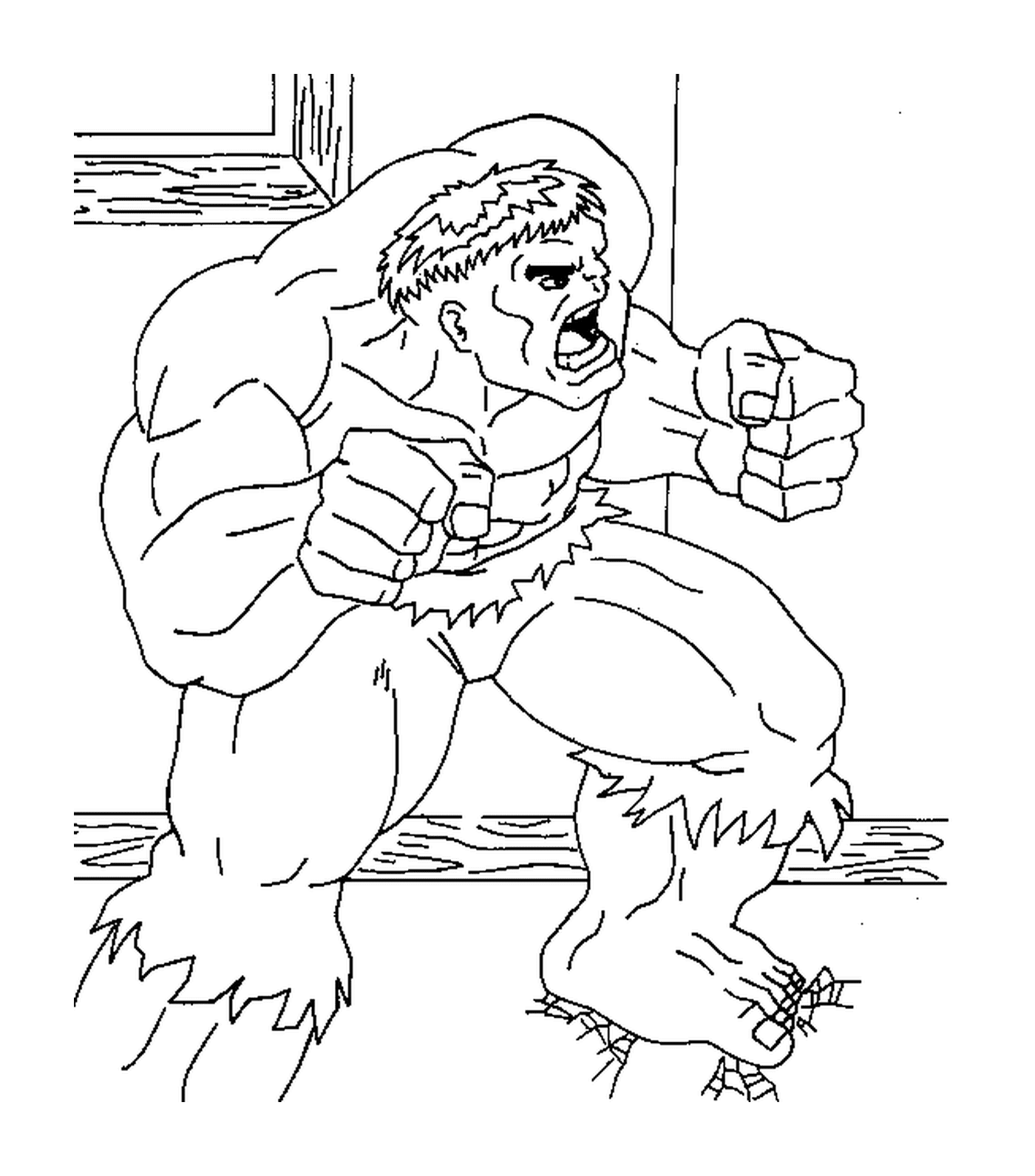   Un Hulk en colère 