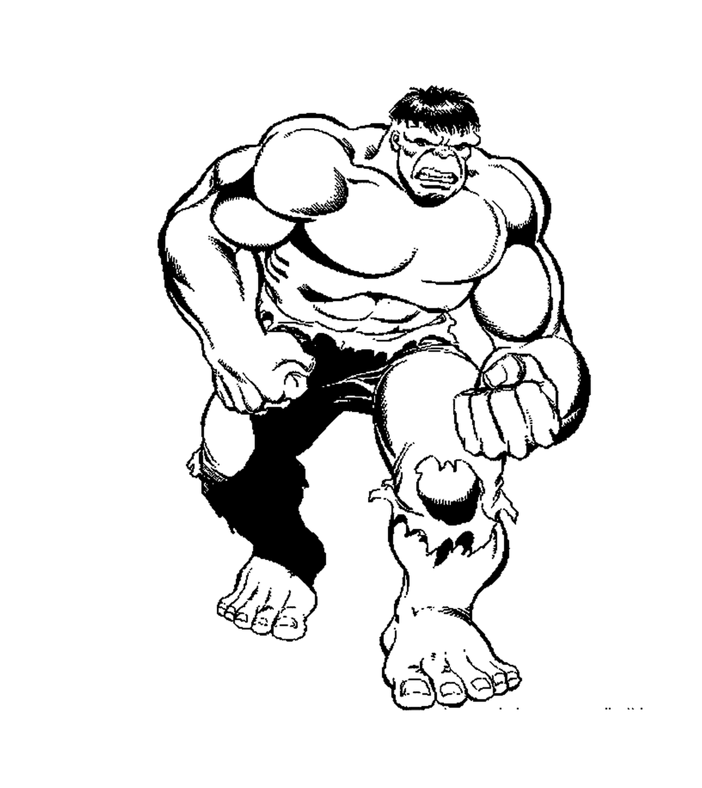   Hulk, version simple 