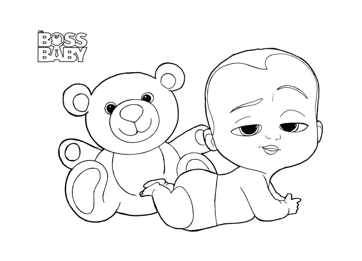   Une photo d'un bébé et d'un ours en peluche 