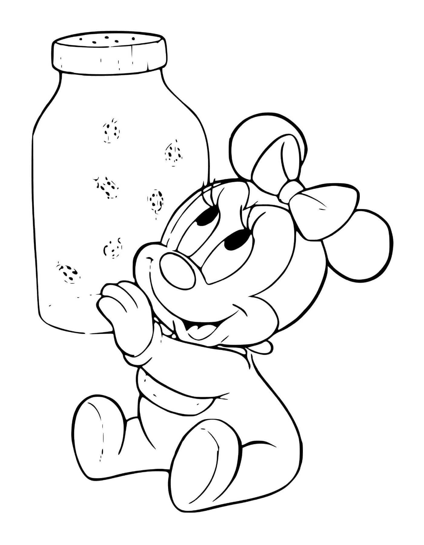   Minnie Mouse joue 