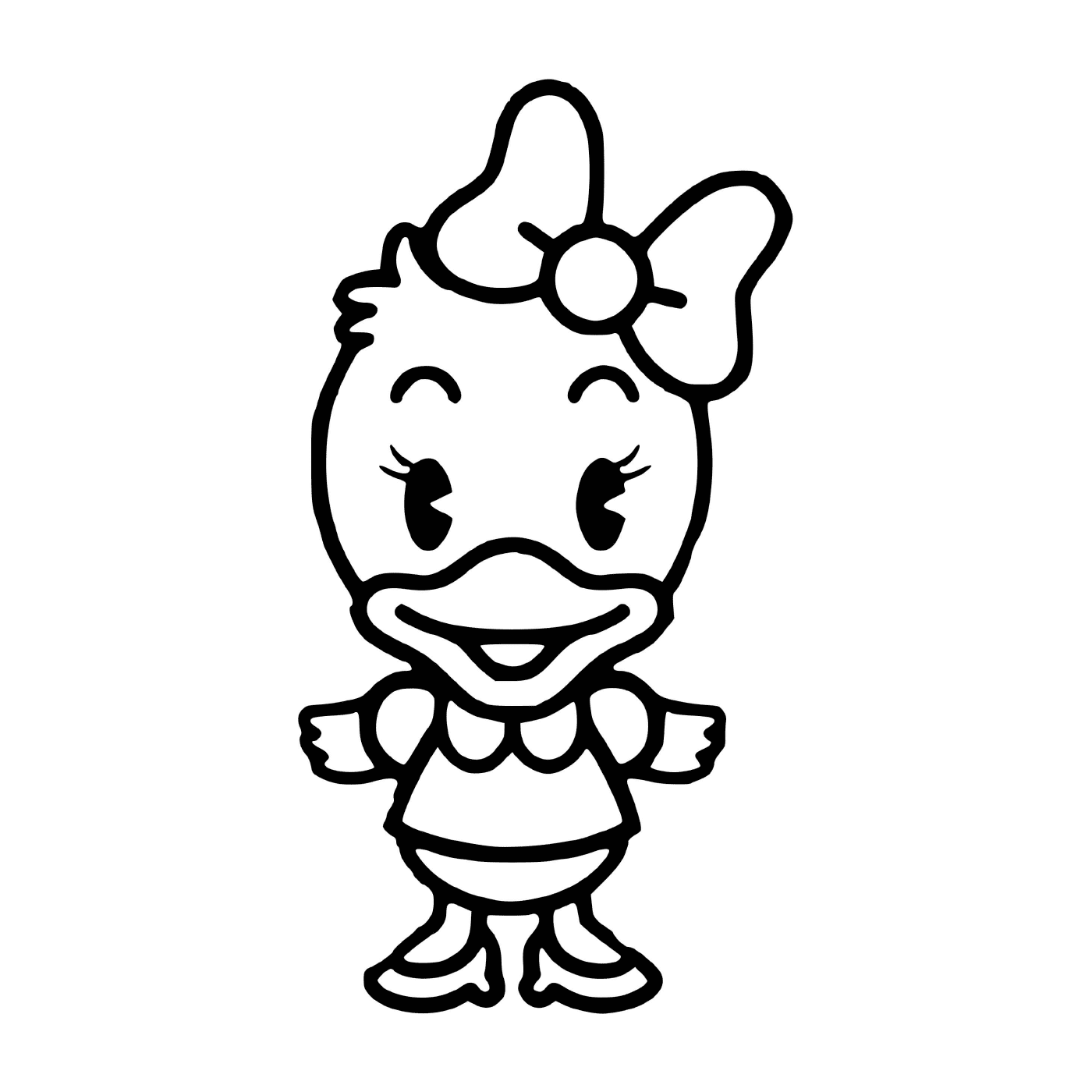   Daisy Duck bébé de Disney 