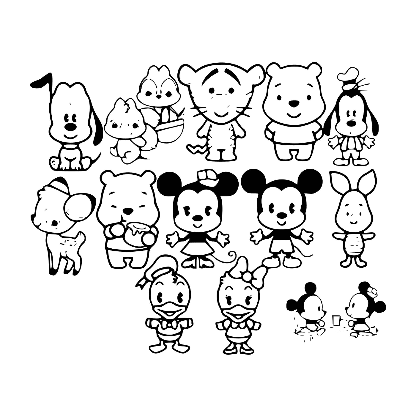   Personnages bébés de Disney 