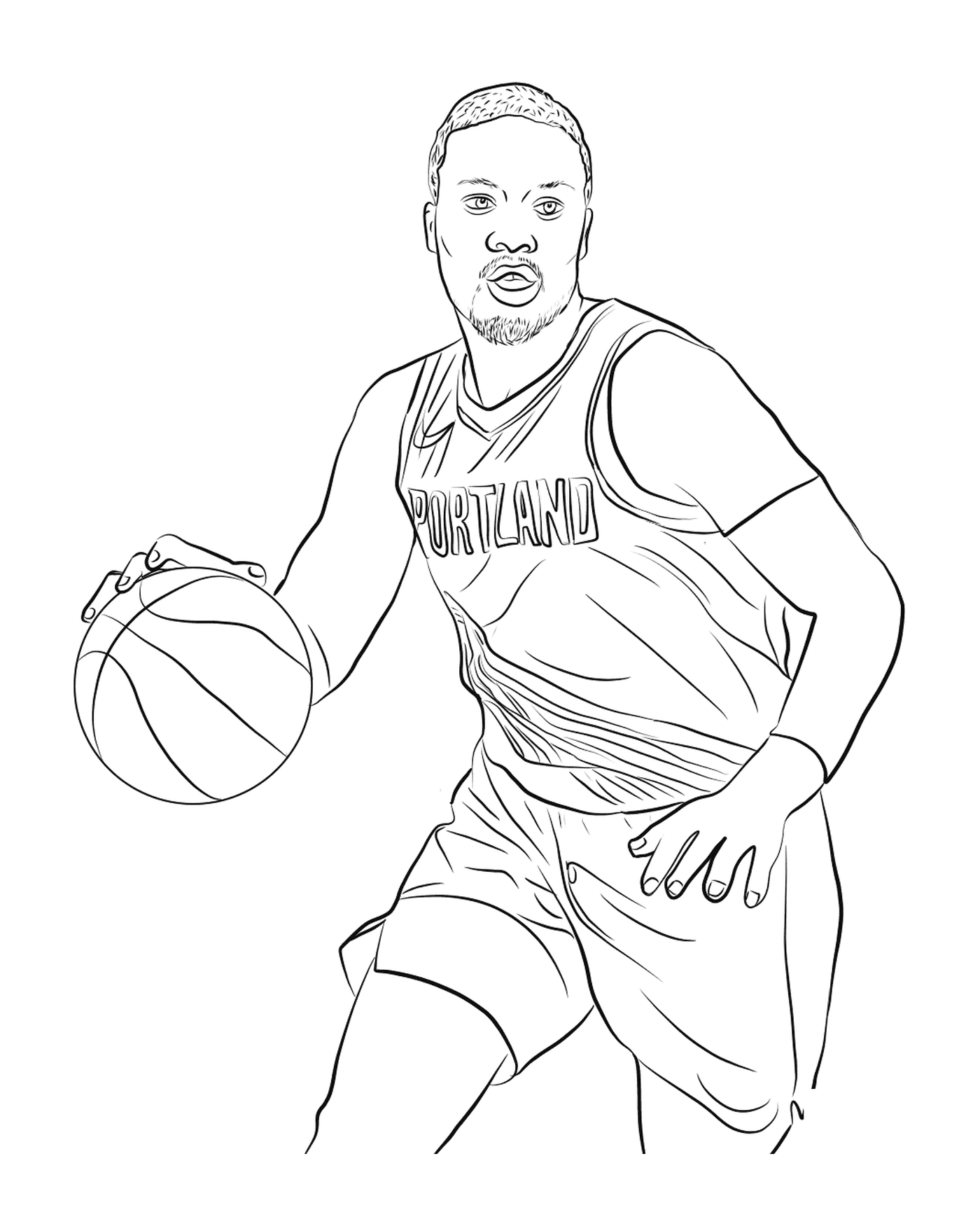   Damian Lillard, joueur de basket 