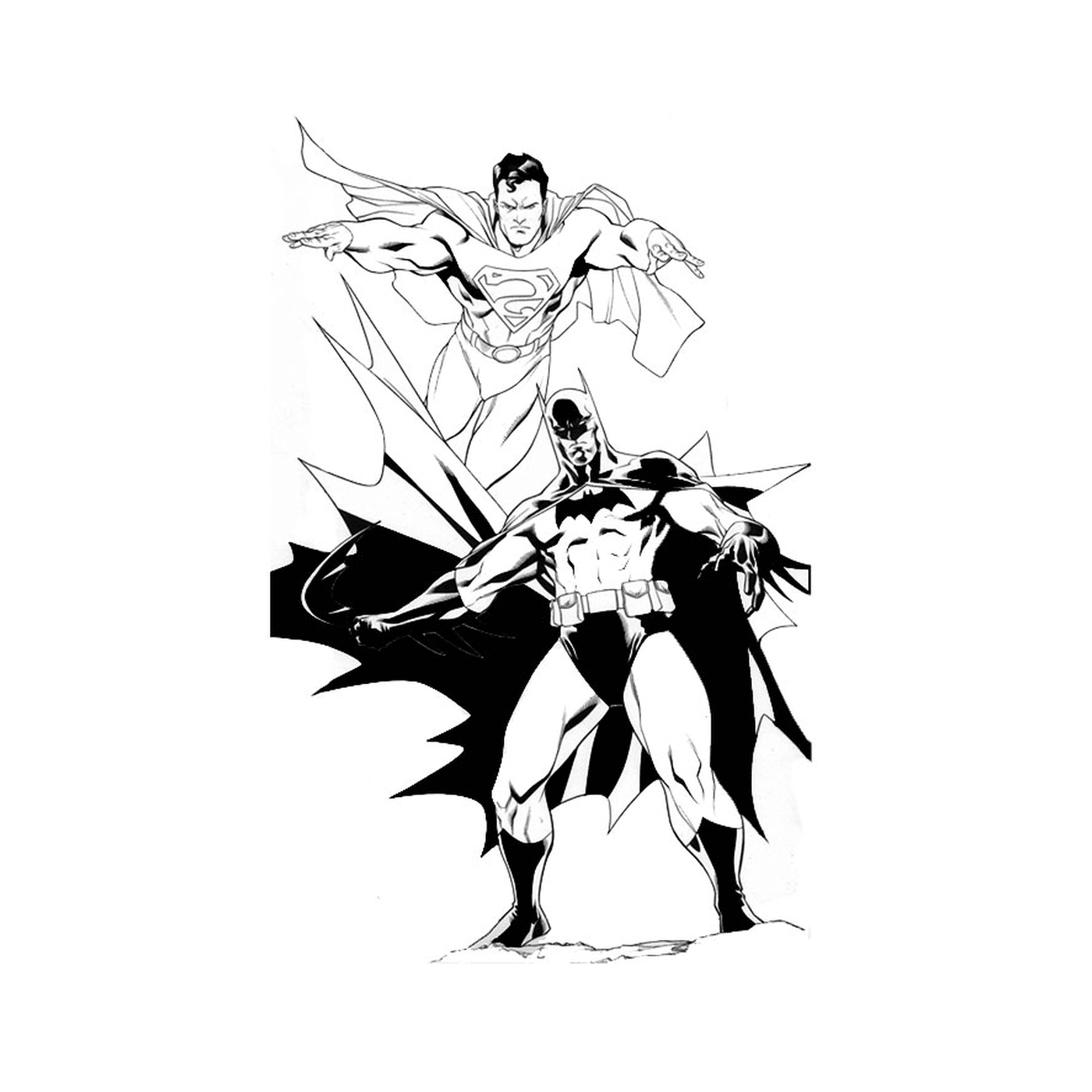   Batman et Superman 