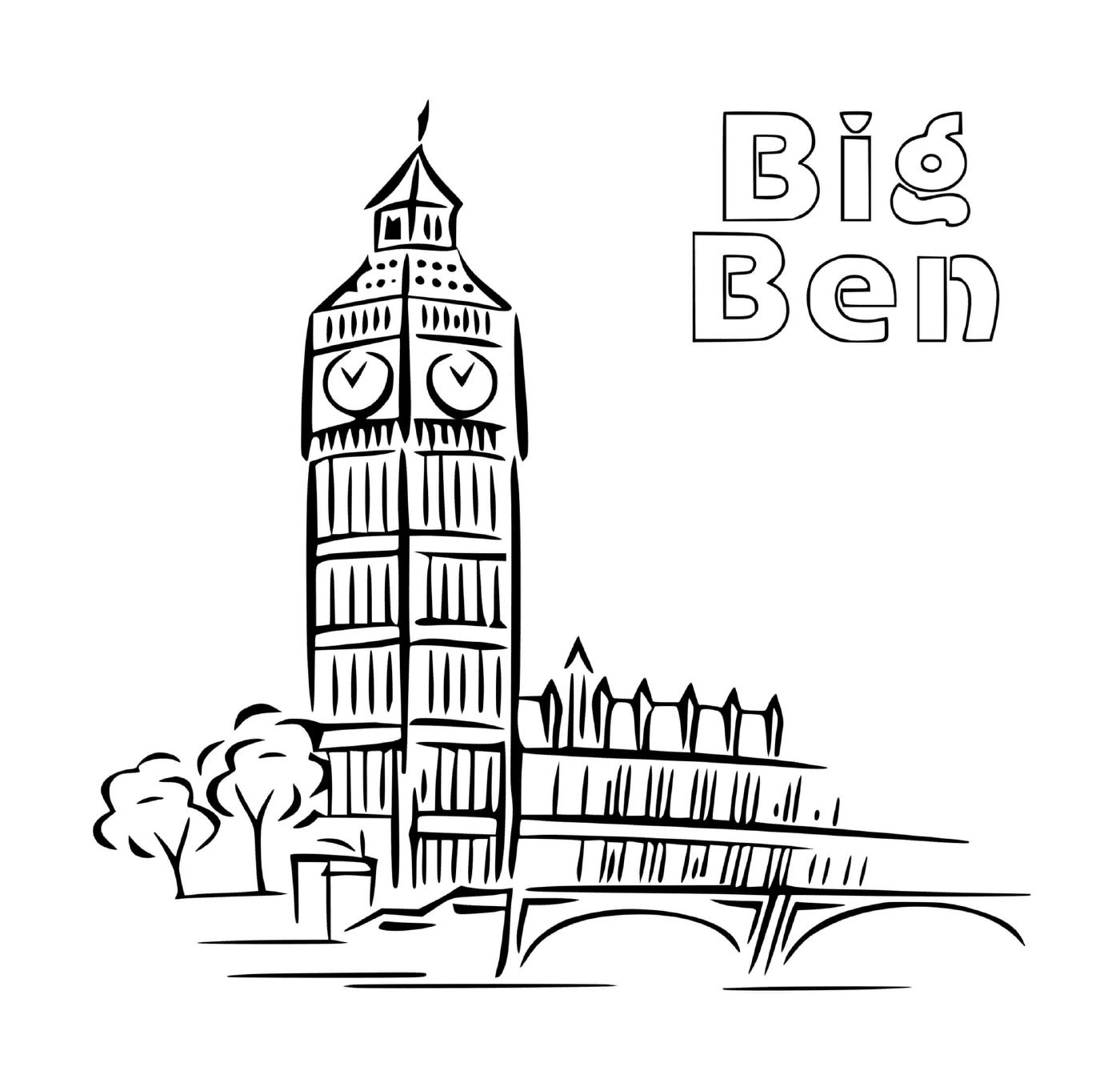   Big Ben grande cloche 