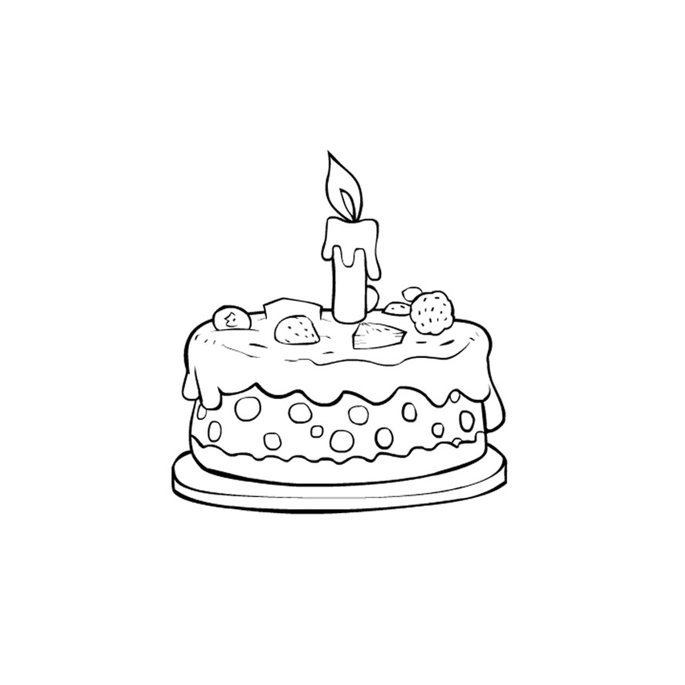   Gâteau d'anniversaire 