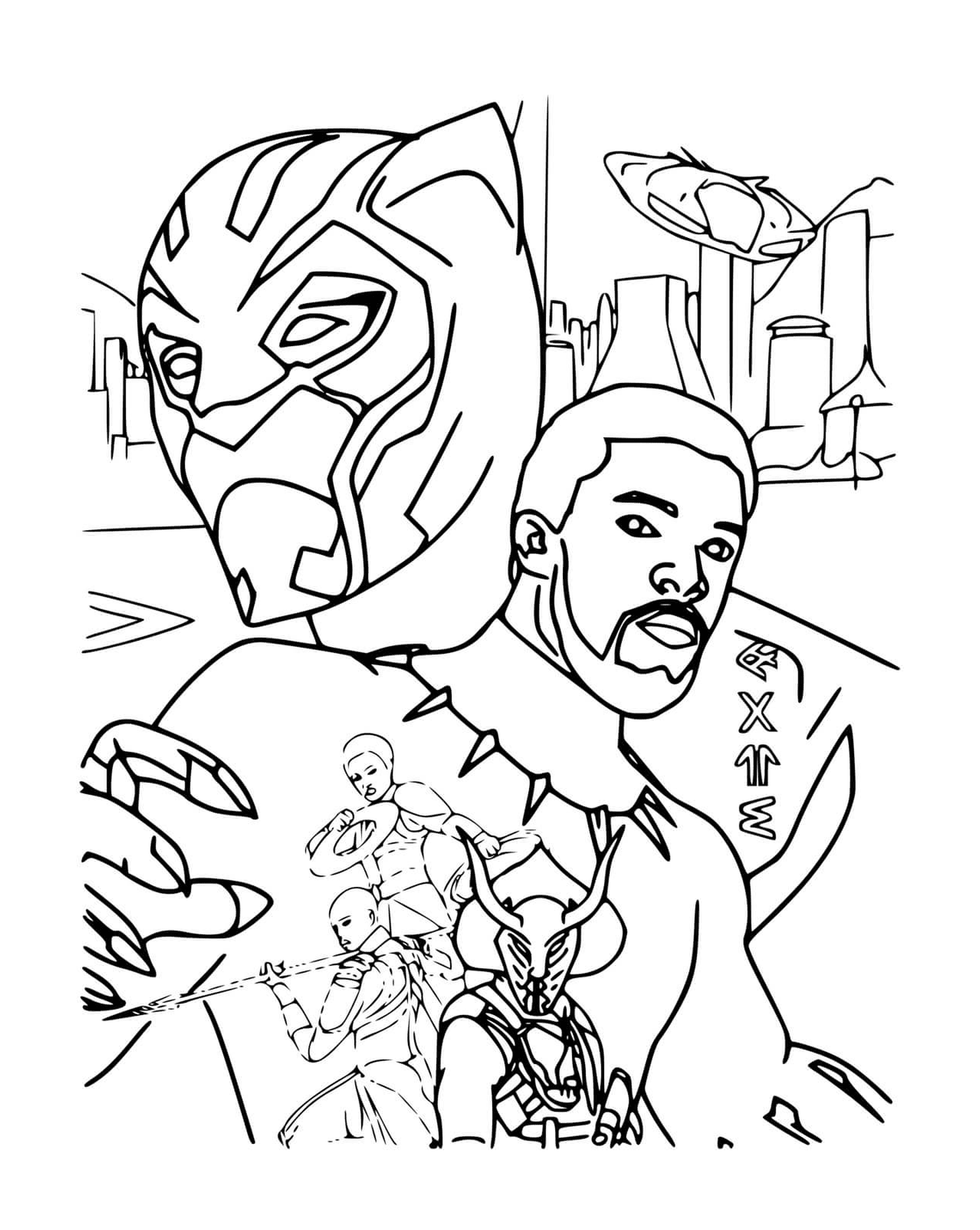  Roi Wakanda Black Panther 