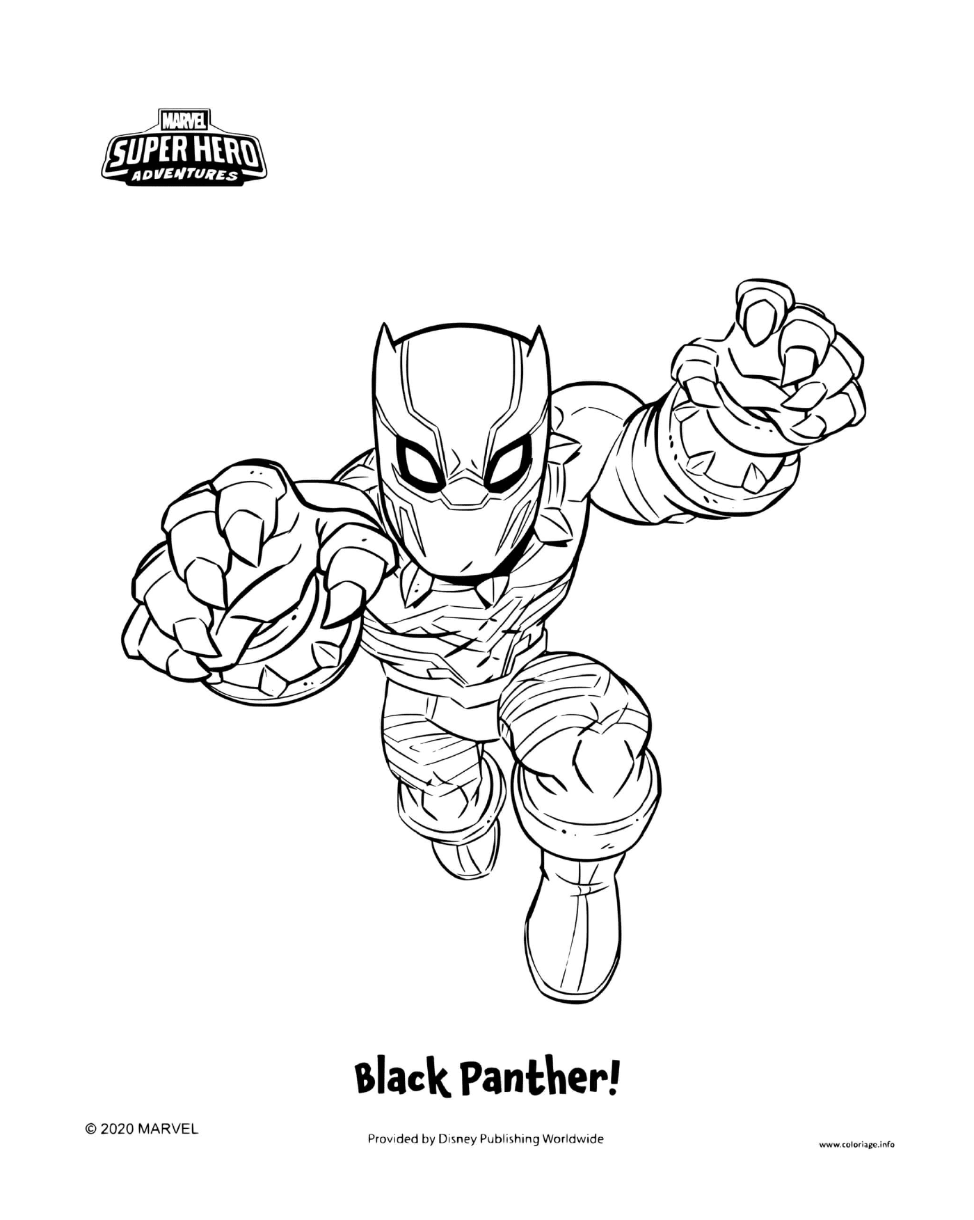   Black Panther Marvel Super Héros 