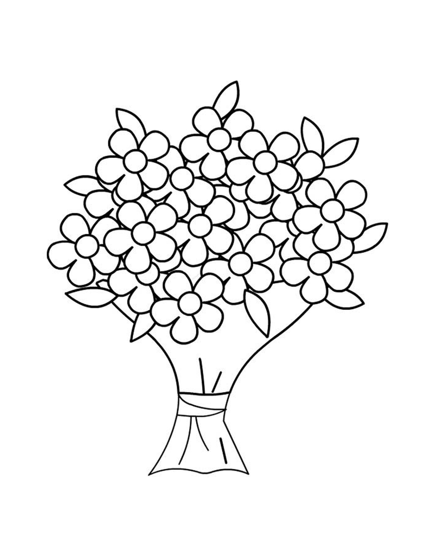   Un bouquet de fleurs facile avec des marguerites 