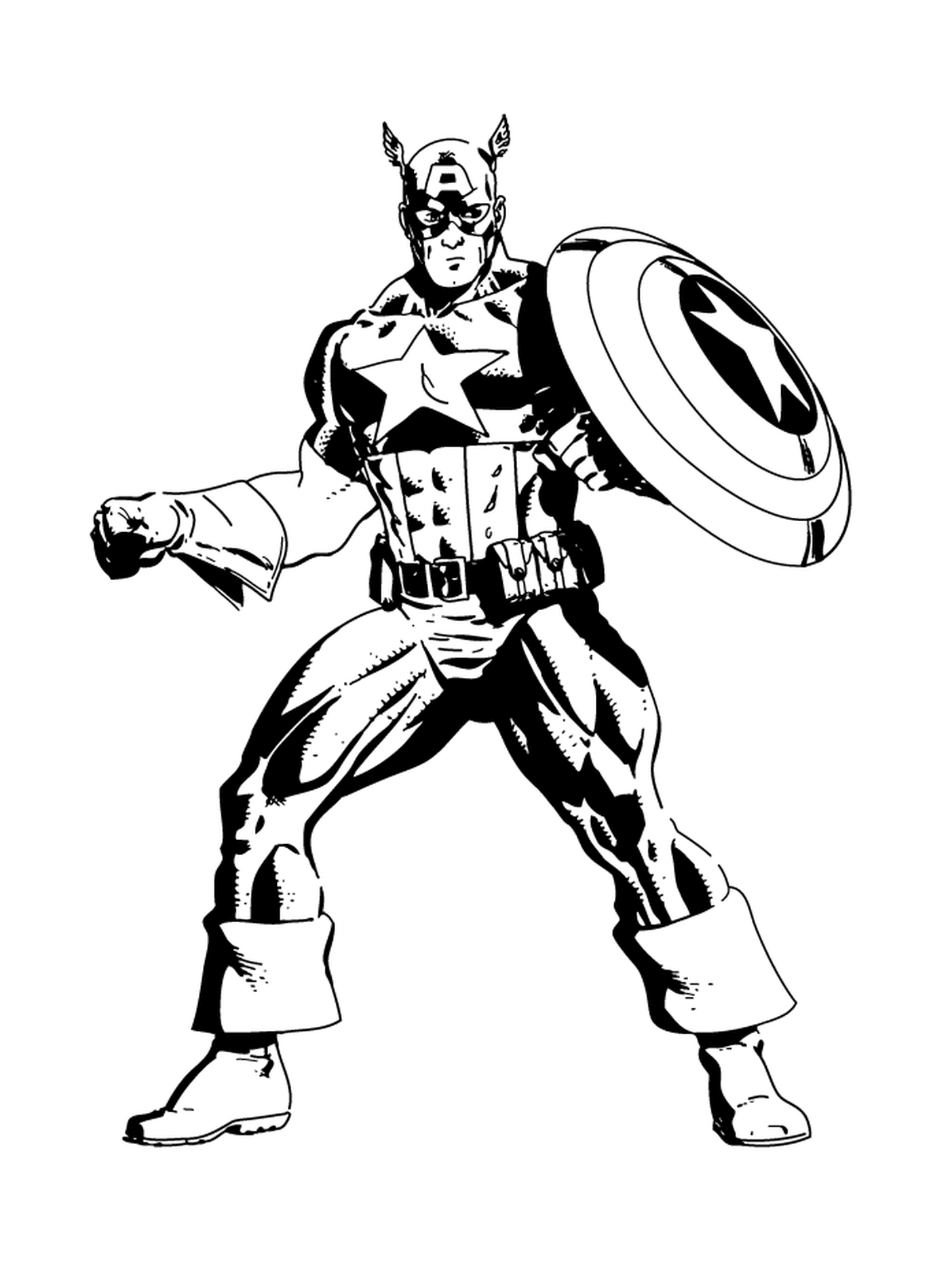   Le légendaire Captain America 