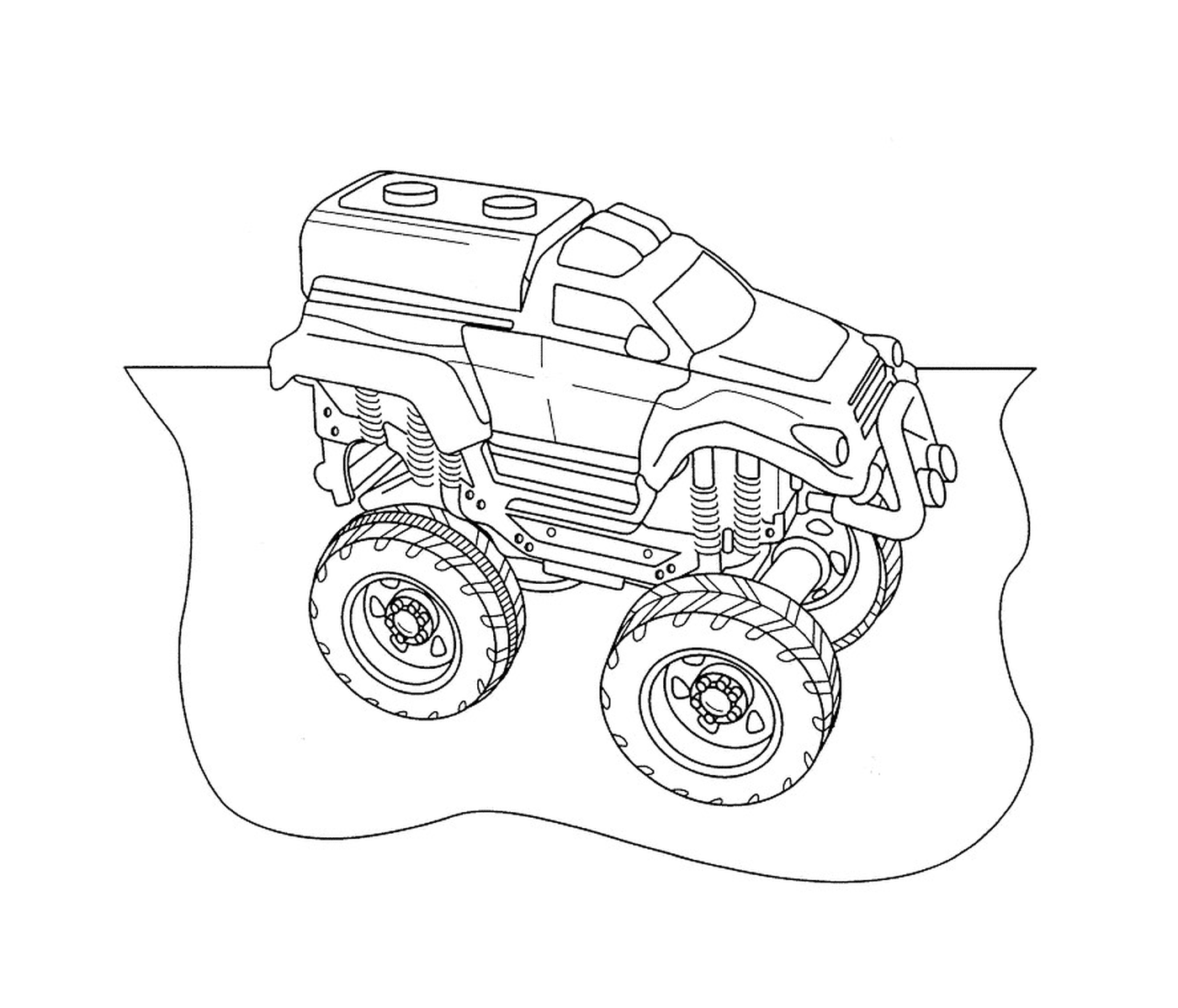   Voitures de rallye, monster truck 
