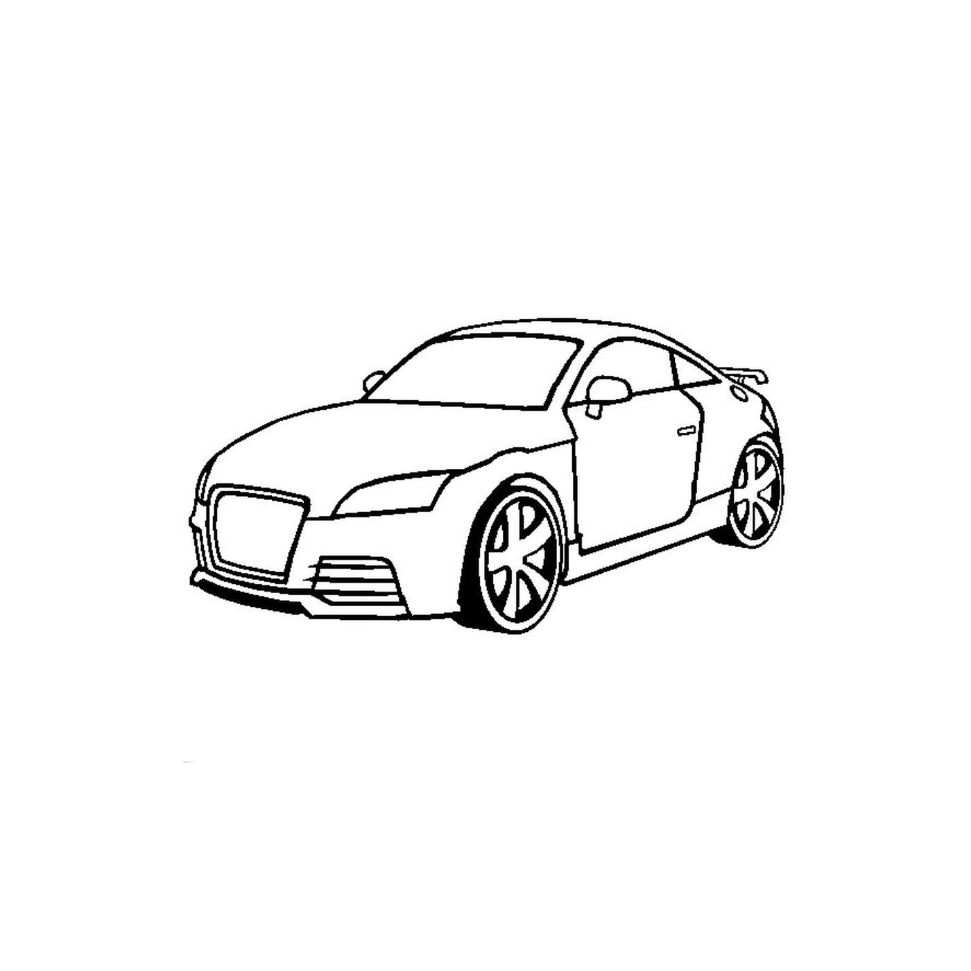   Audi TT grise 