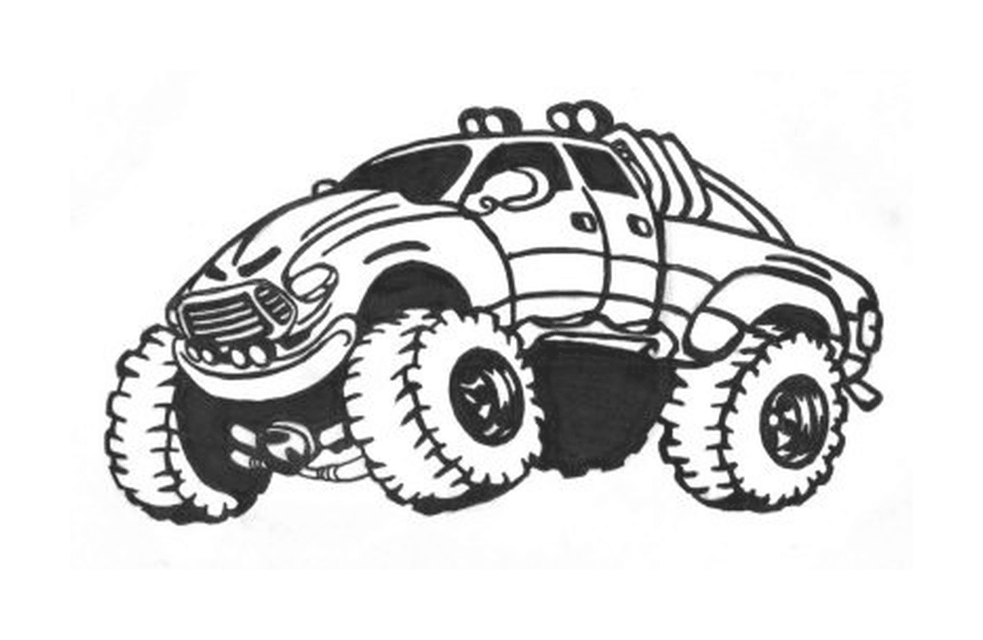   Image voiture 4x4, monster truck 