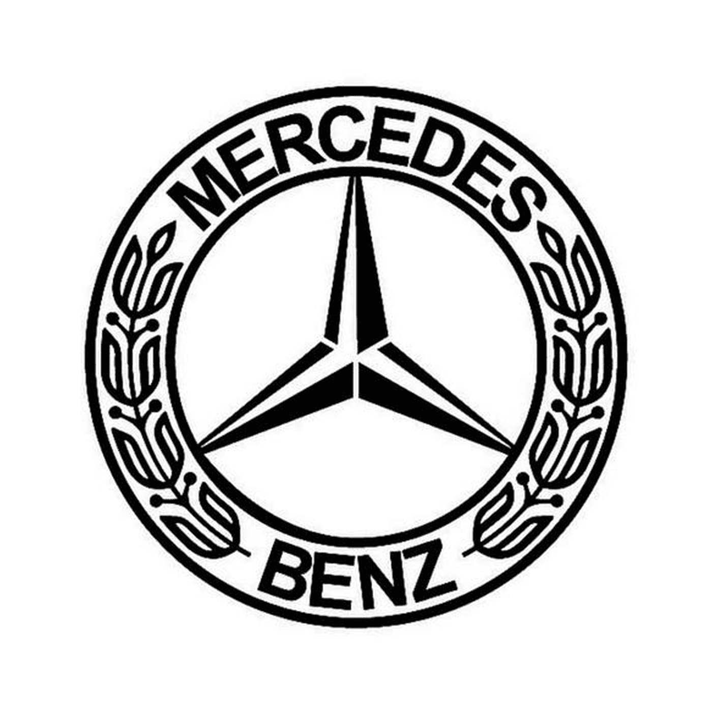   Logo Mercedes distinctif 