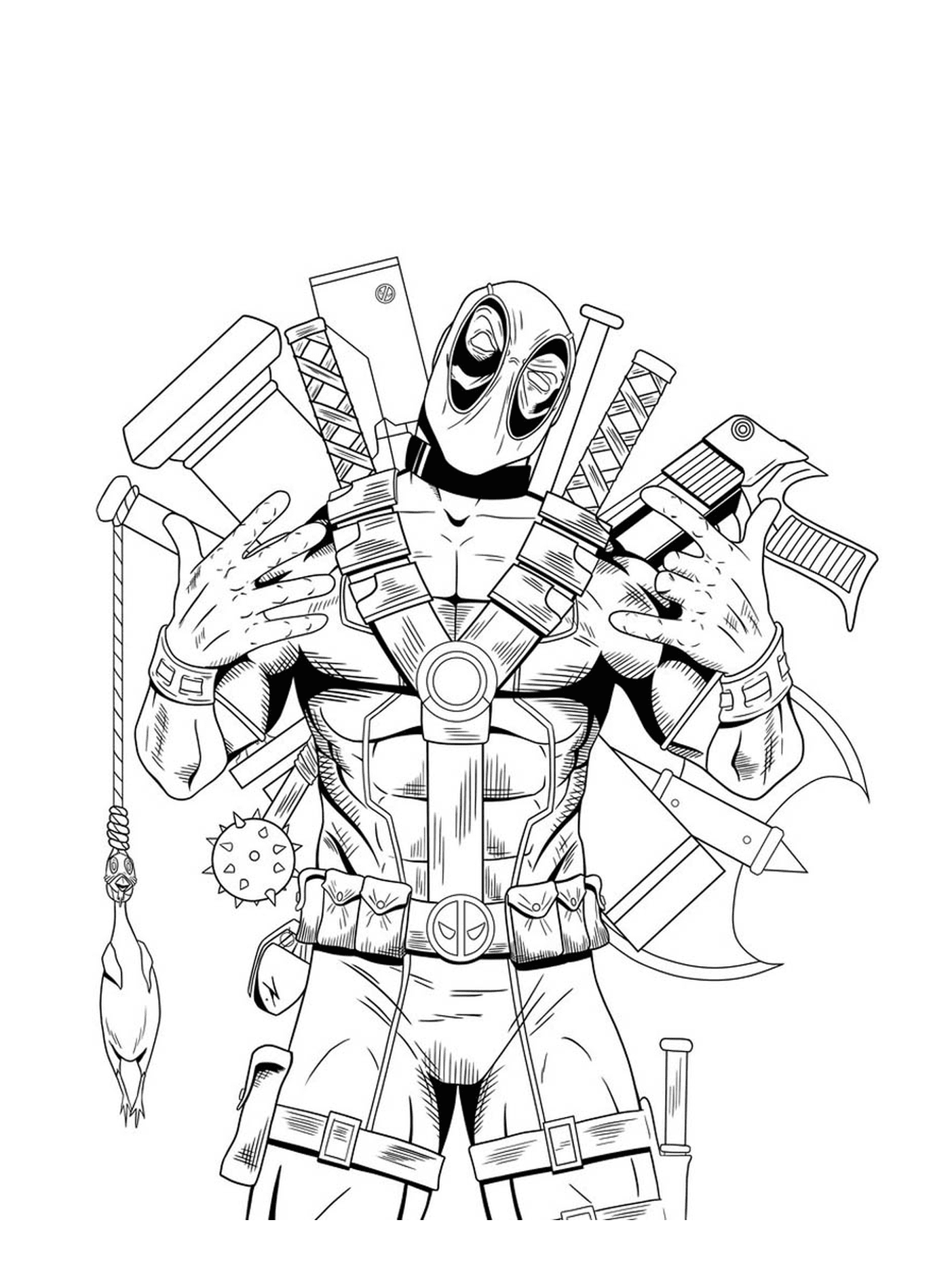   Deadpool 8 en costume 