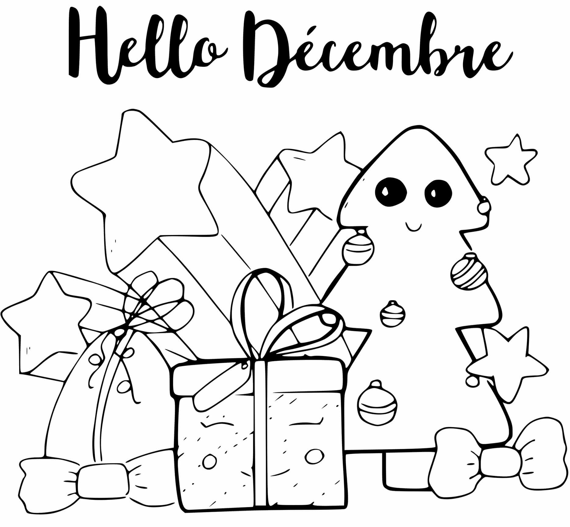   Hello December, bonjour décembre 
