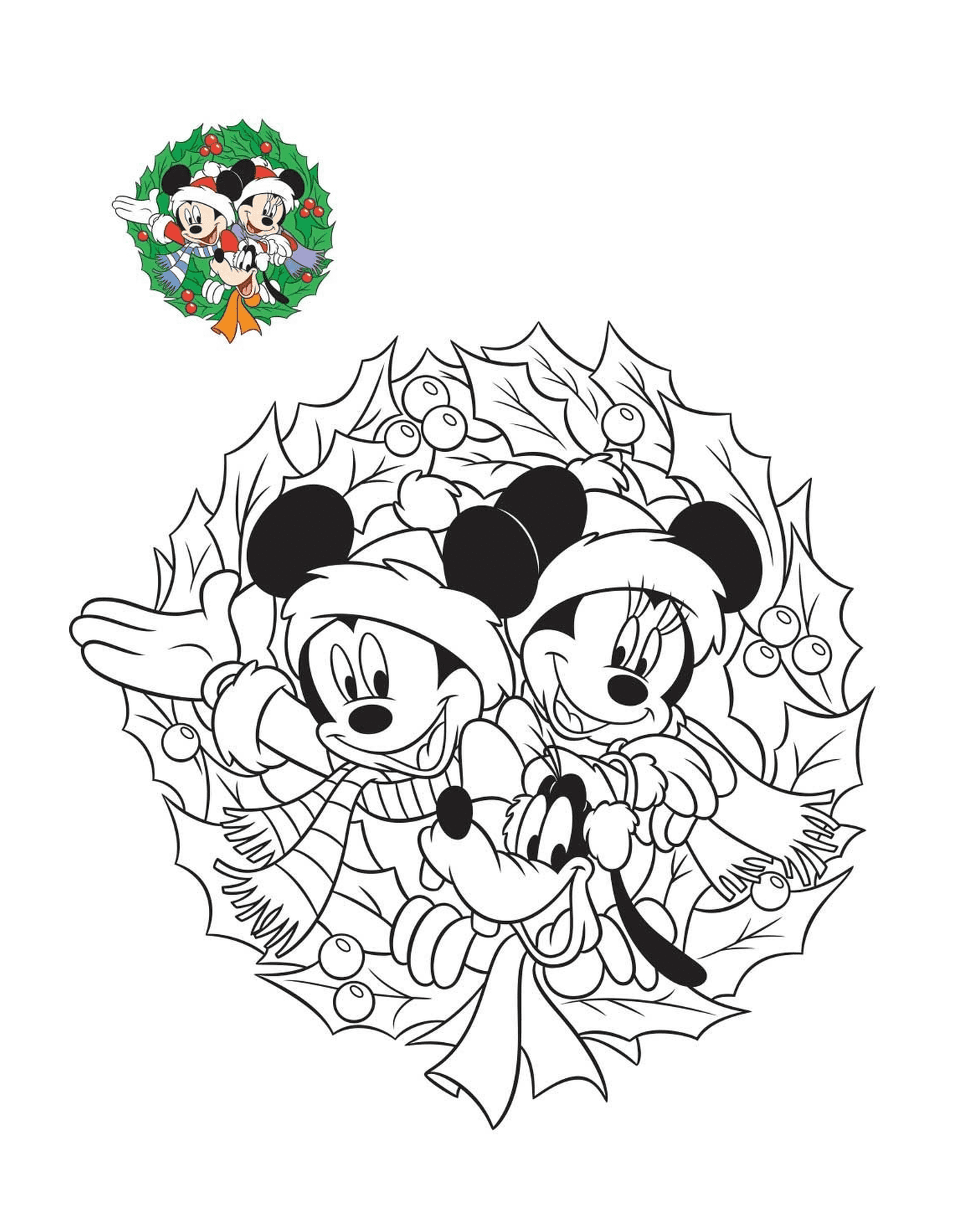   Mickey et Minnie en préparation 