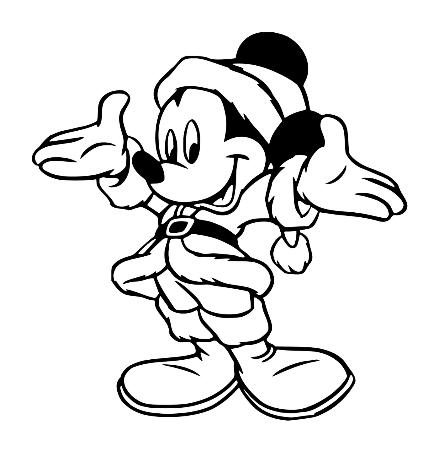   Mickey Claus mignon adorable 