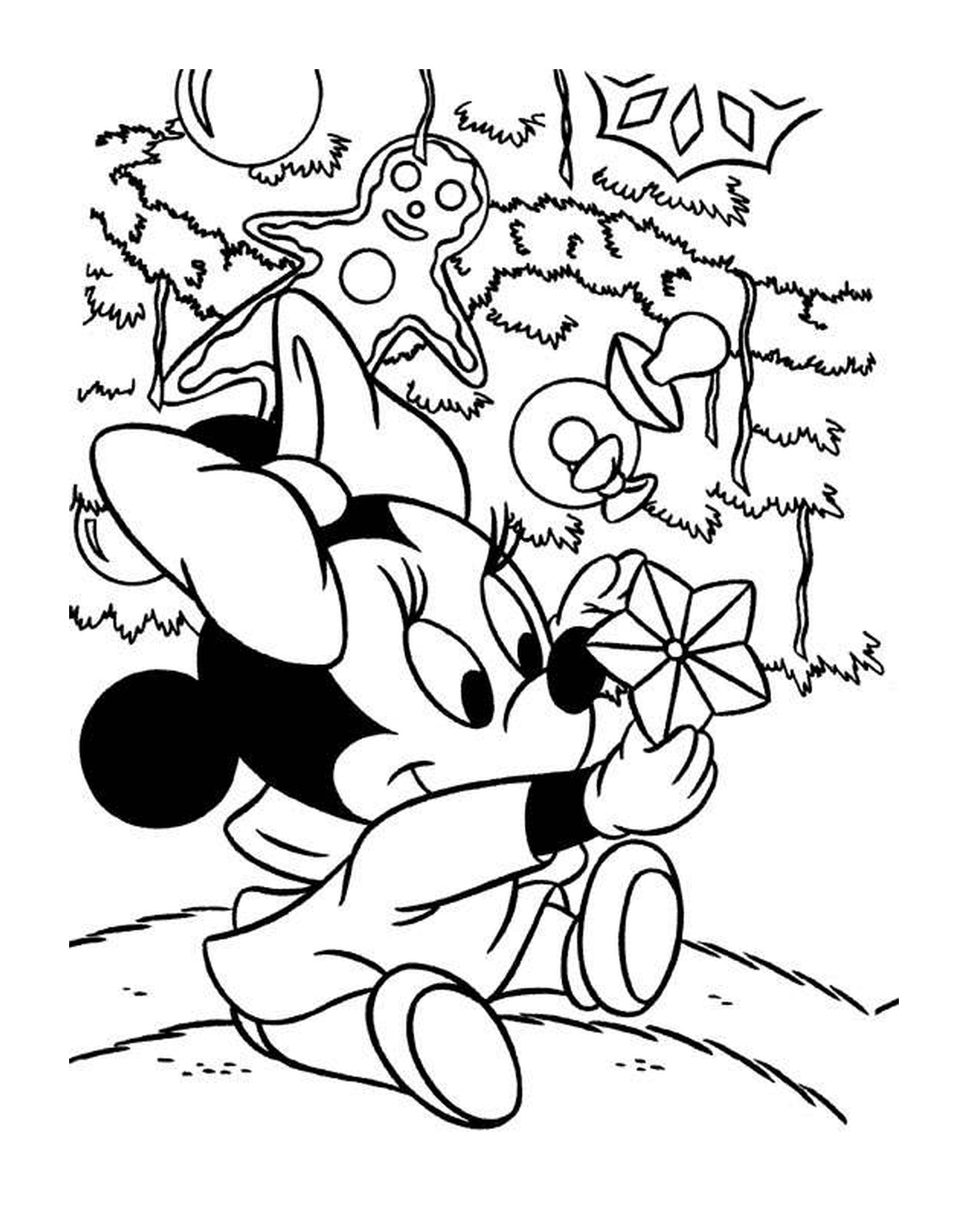   Mickey et Minnie joyeux 