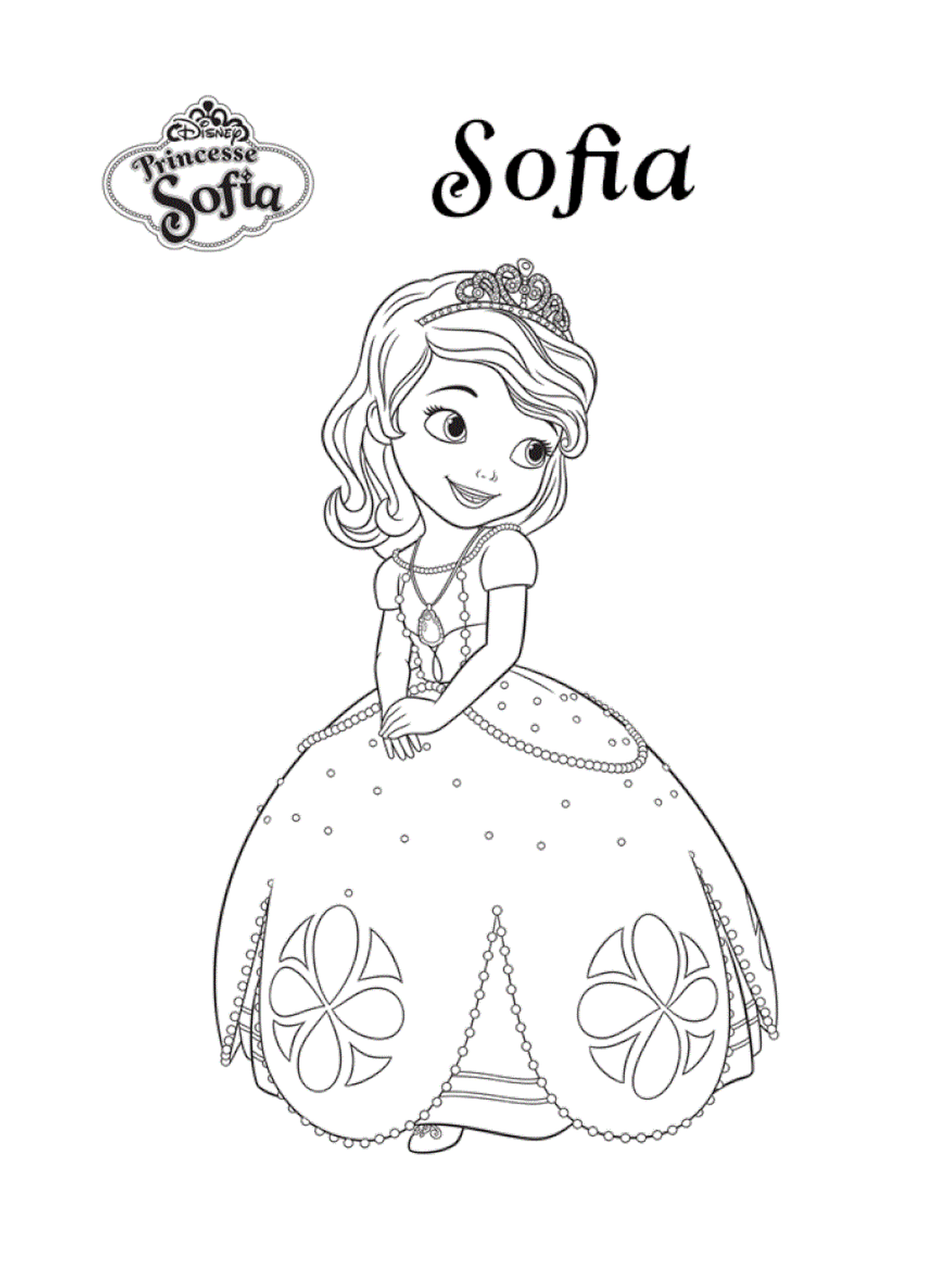   Sofia, une princesse Disney 