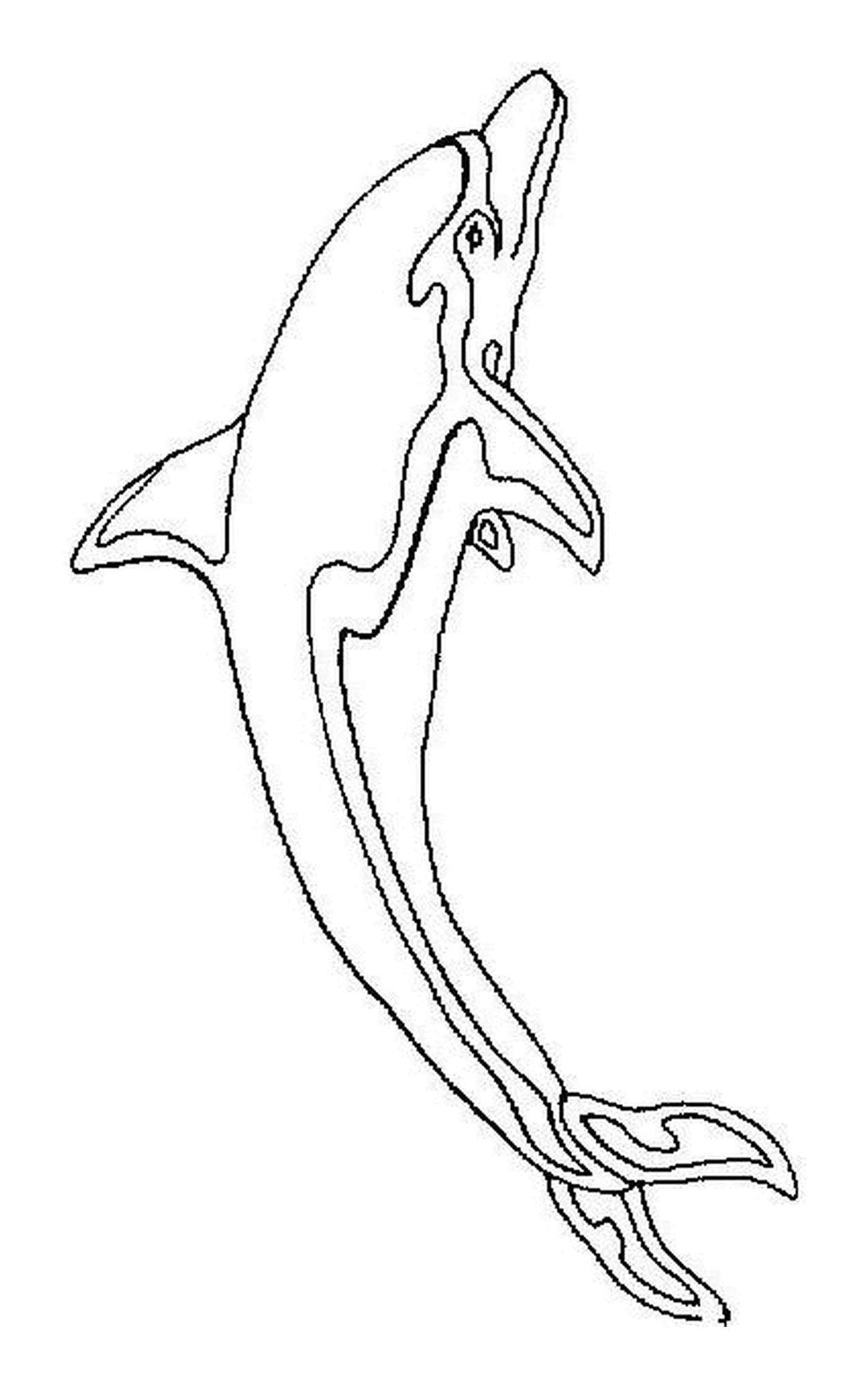   Un dauphin magnifique 