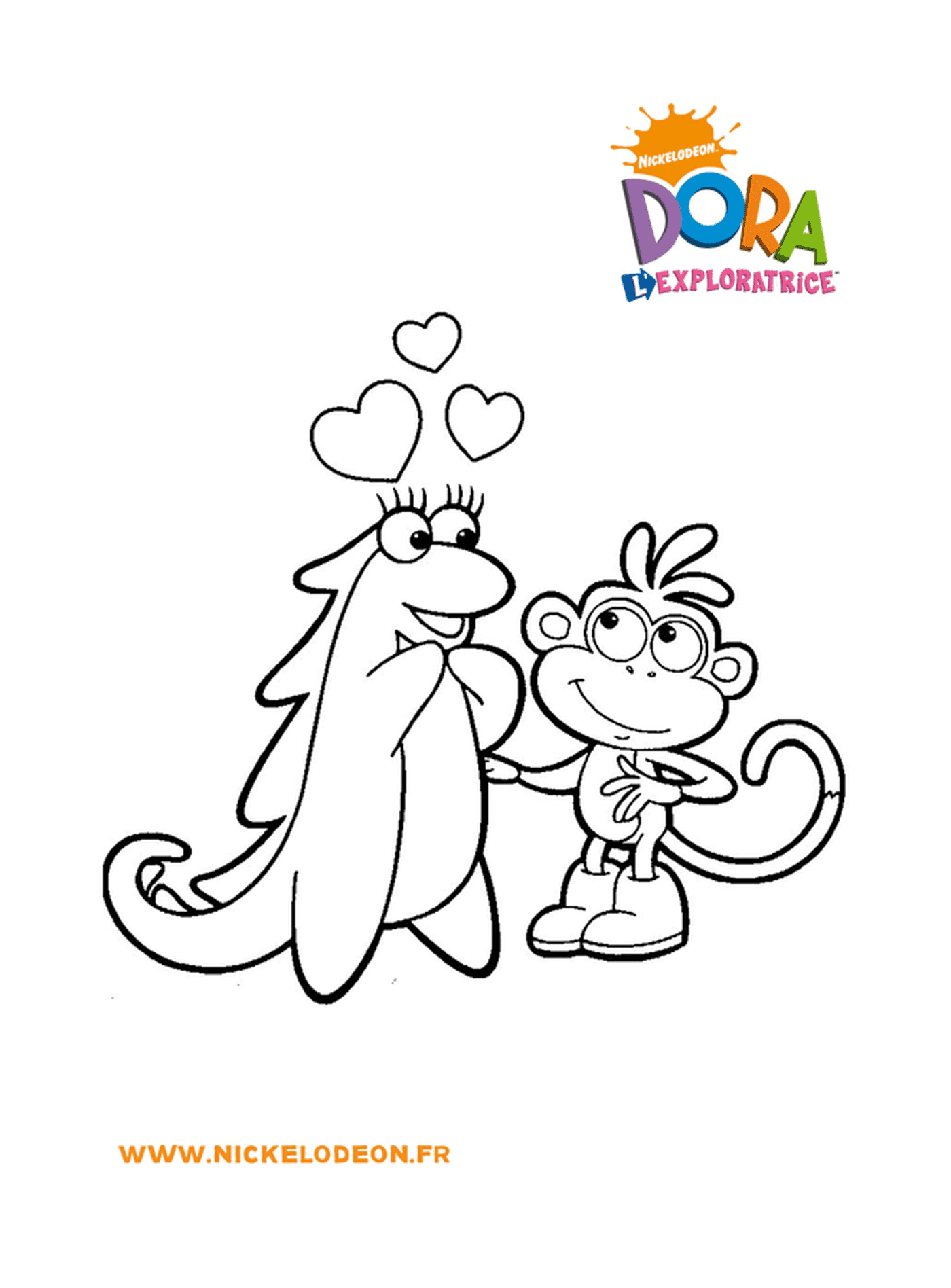   Dora et Babouche découvrent l'amour en plein cœur de leurs aventures 