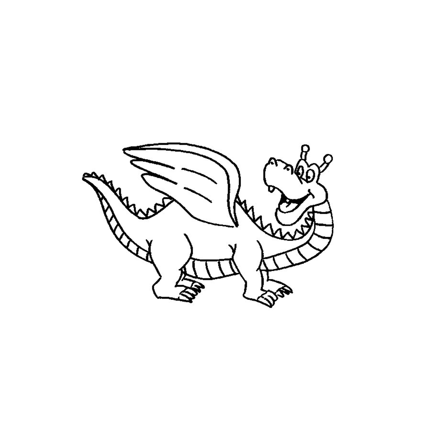   Gentil dragon 
