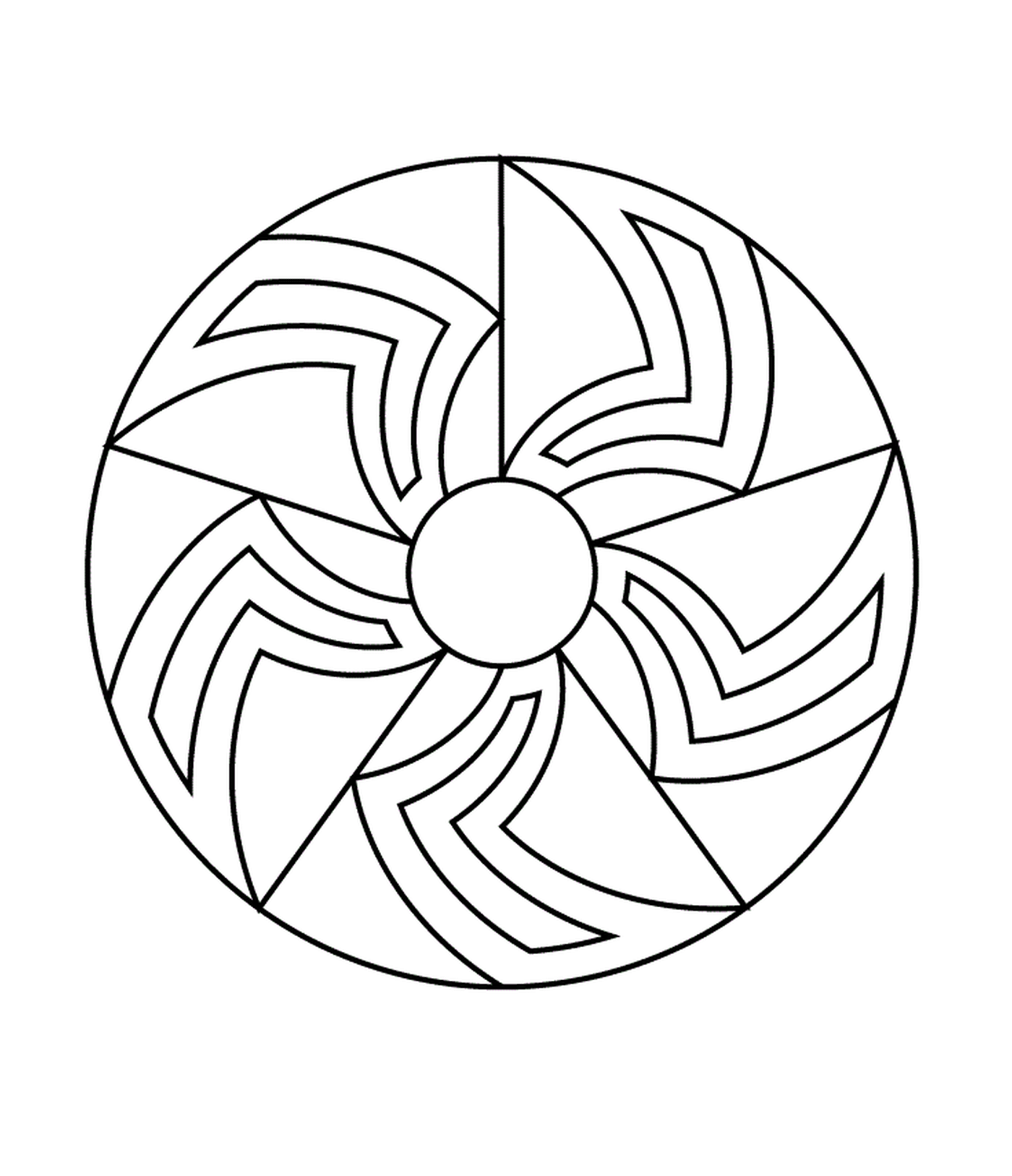   Un motif circulaire 