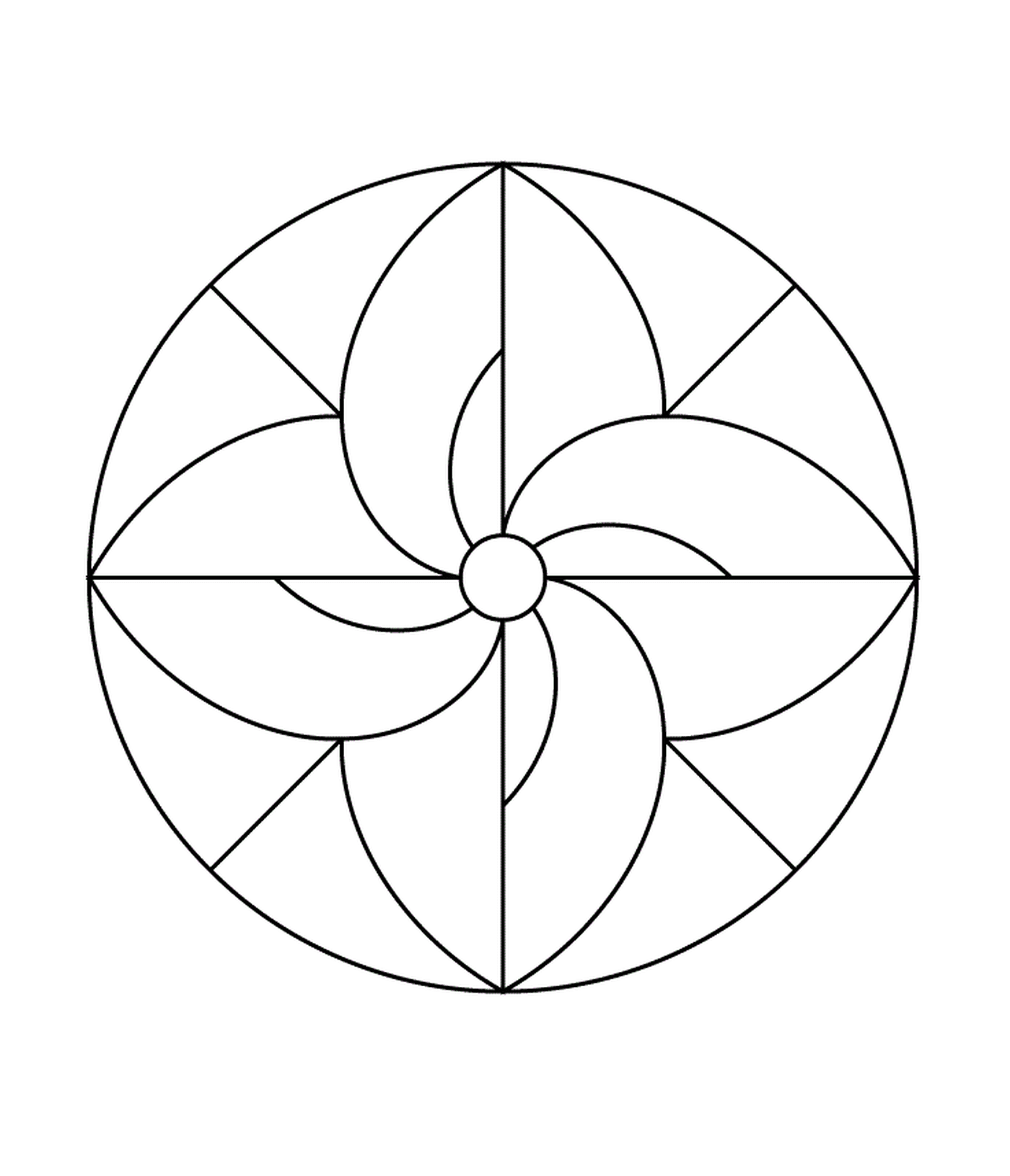   Un motif circulaire 