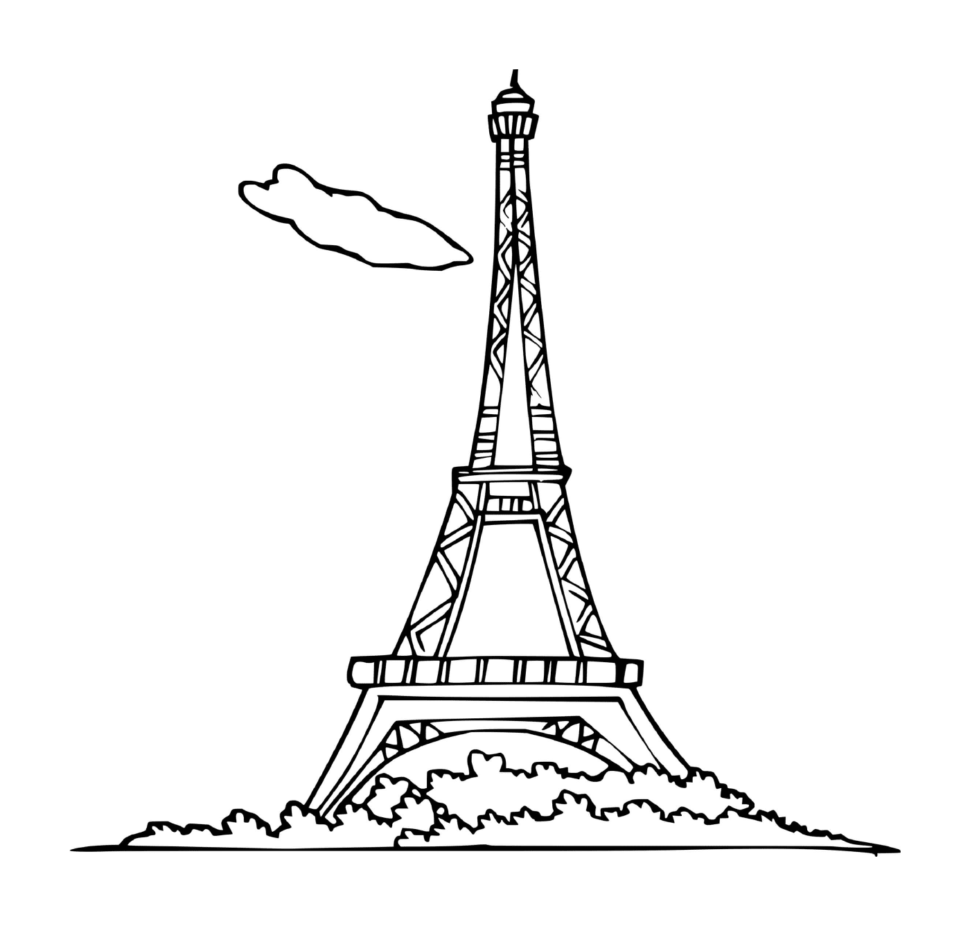   Tour Eiffel majestueuse France 