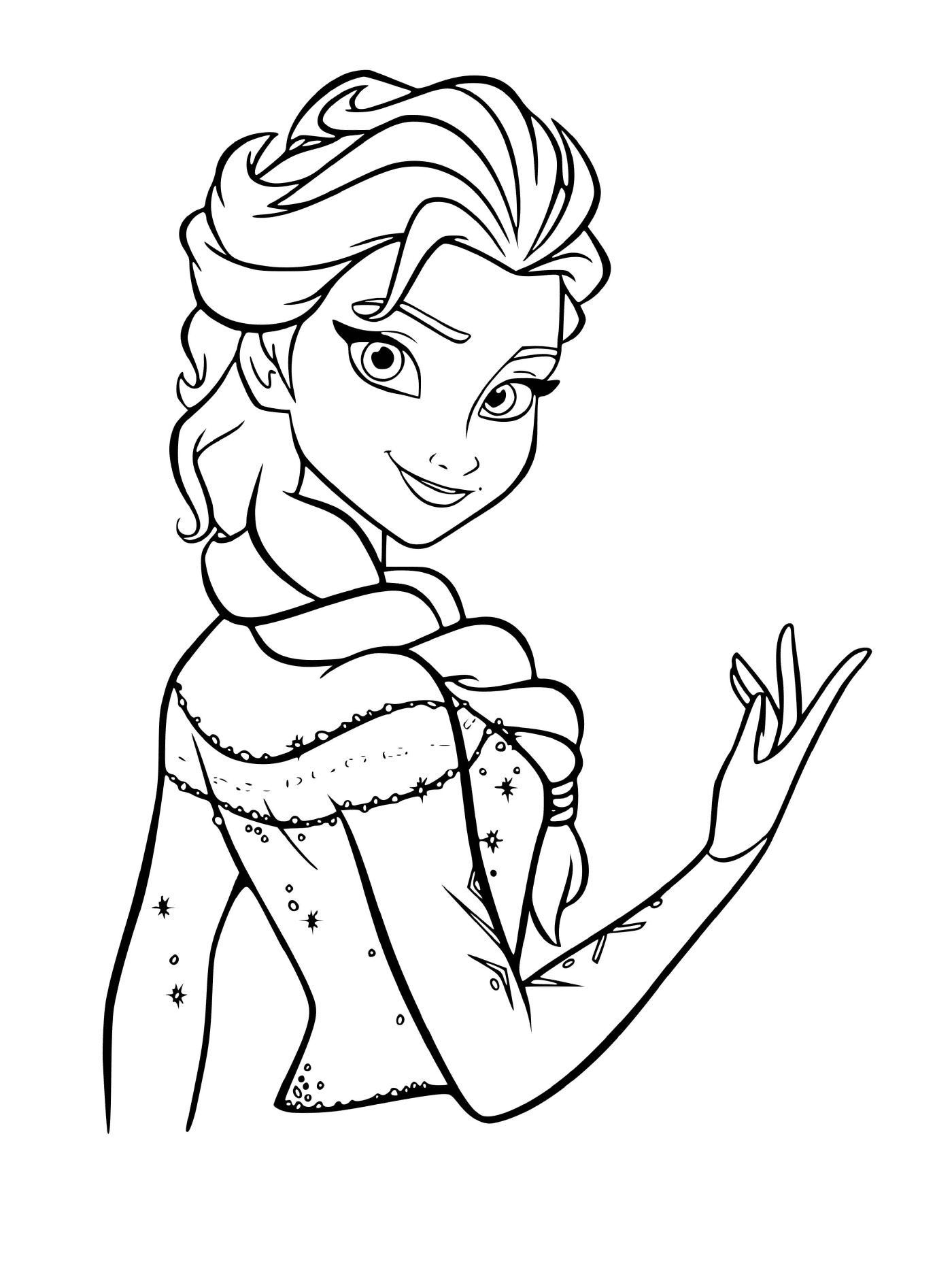   Elsa de La Reine des neiges 