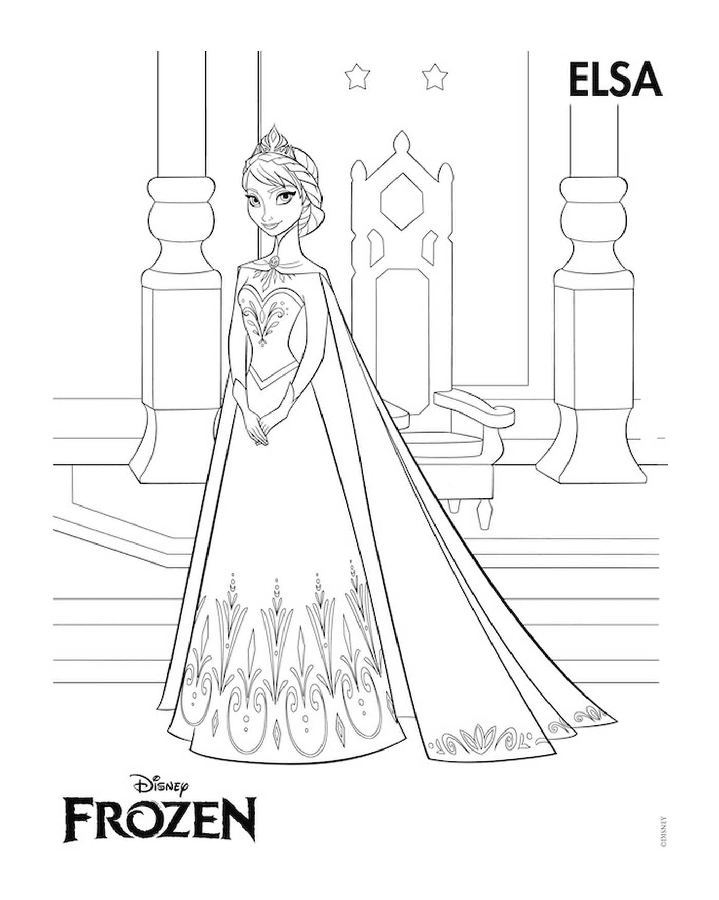   Elsa de La Reine des neiges, Disney 