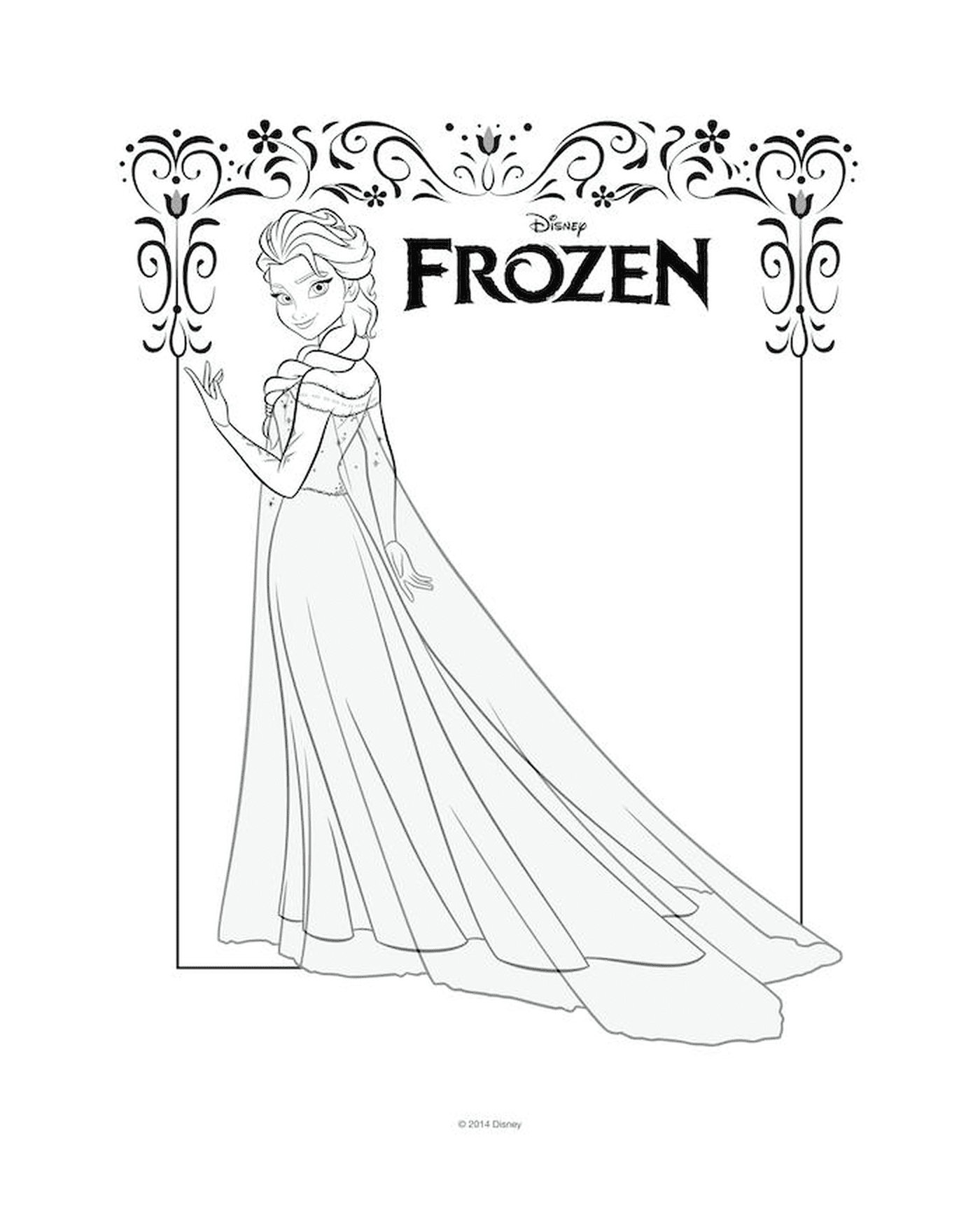   Elsa de La Reine des neiges, Disney 