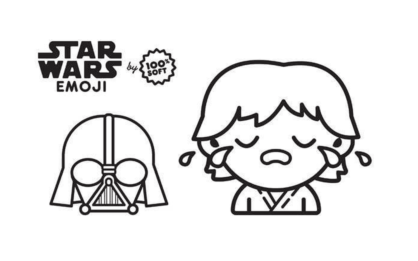  Emoji Star Wars, père et fils 