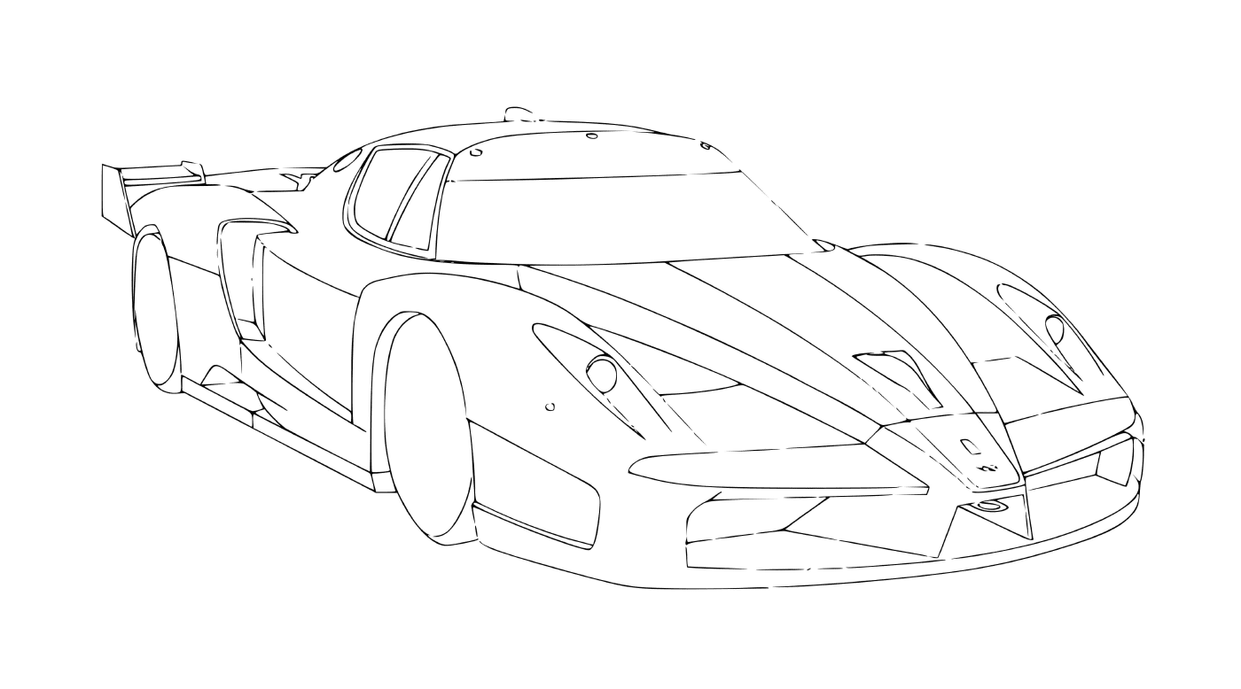   Une Ferrari FXX par Leetghostdriver 