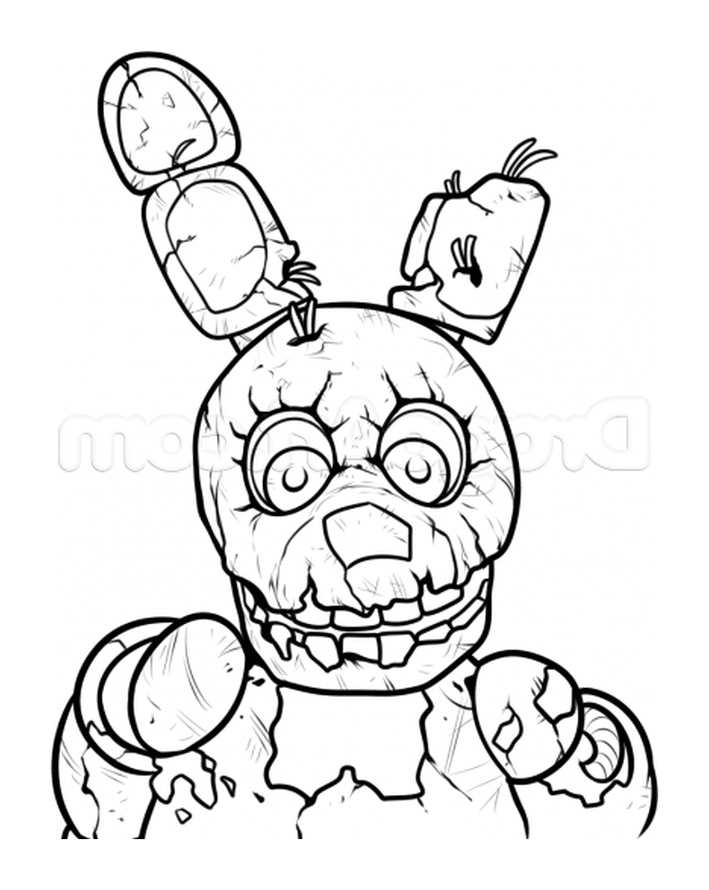   Comment dessiner Toy Bonnie de Five Nights at Freddy's 